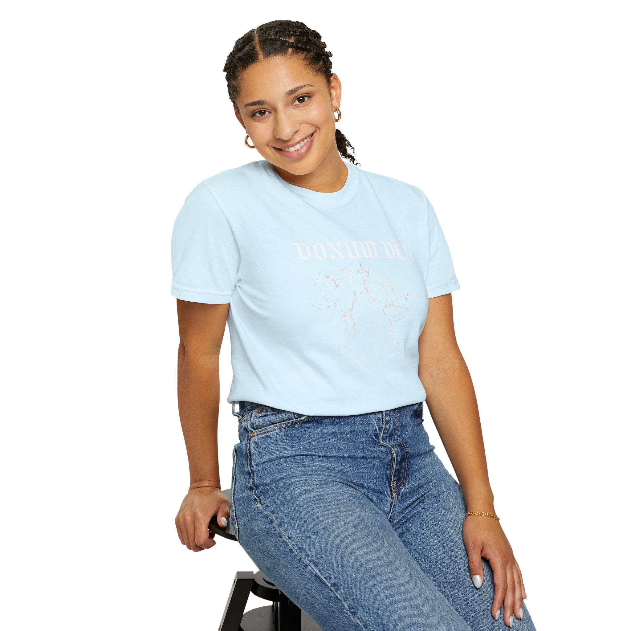 Donum Dei Summer T-Shirt — Religious Latin Faith Tee