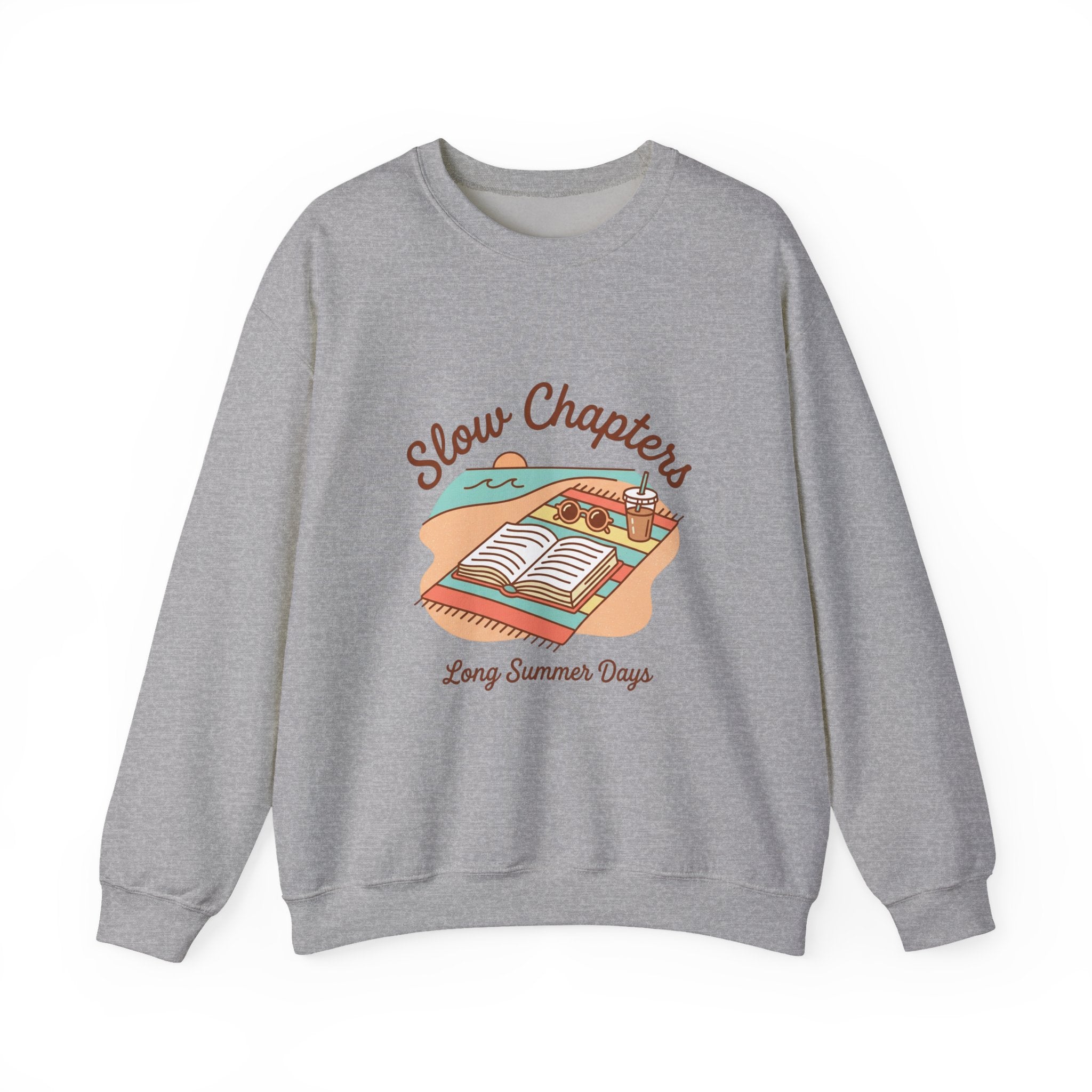 Slow Chapters Sweatshirt | summer aesthetic, pastel coastal vibes