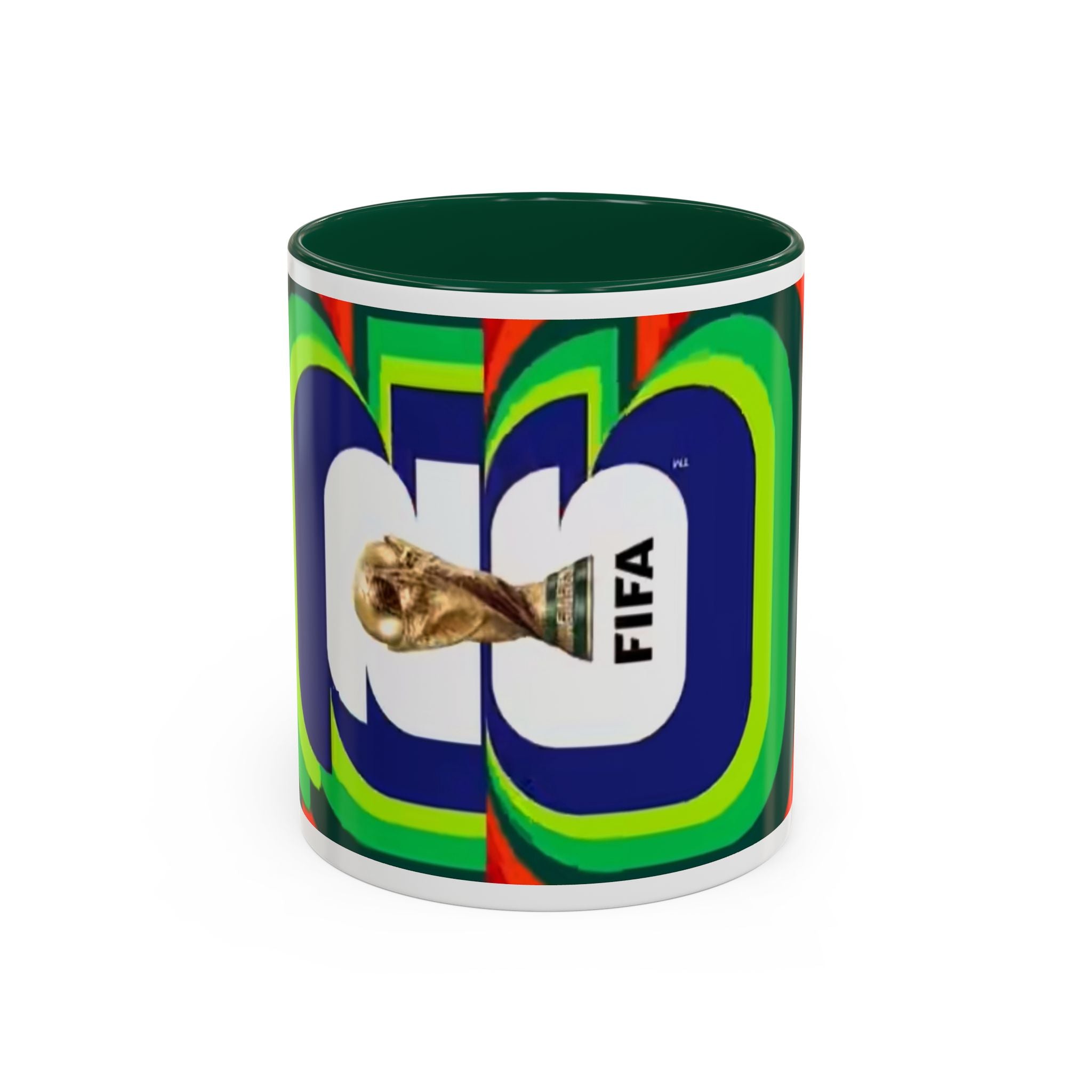 FIFA World Cup Trophy Two-Tone Accent Mug (11oz, 15oz)