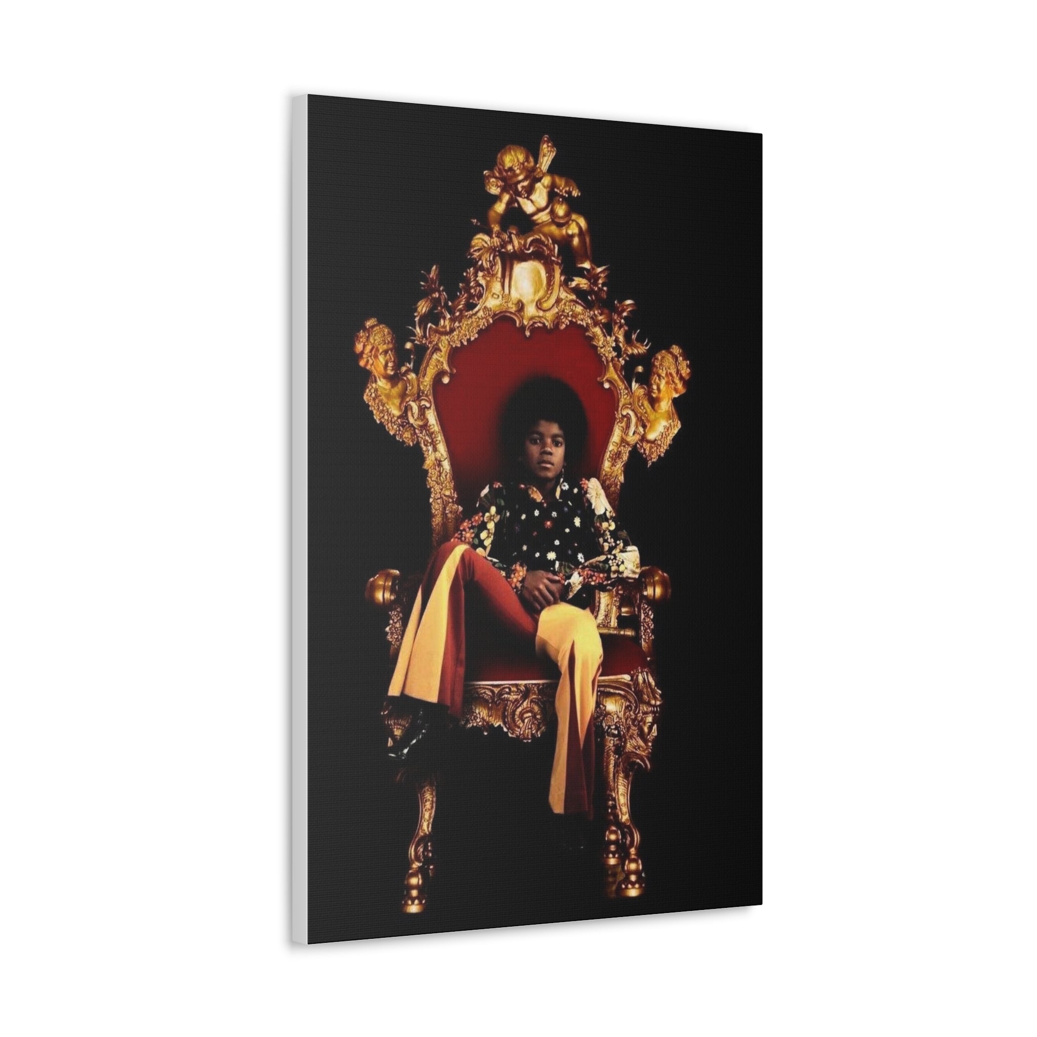 Legacy Portrait Wall Art Canvas — Gifted Pop Icon Tribute