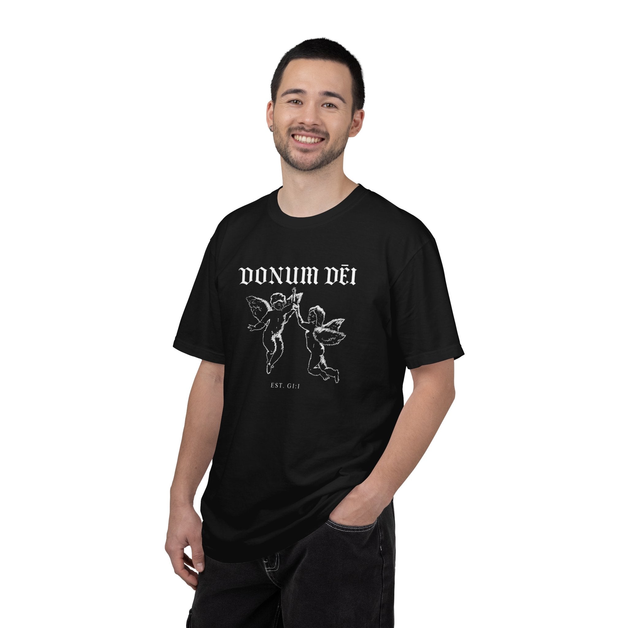 Donum Dei Summer T-Shirt — Religious Latin Faith Tee