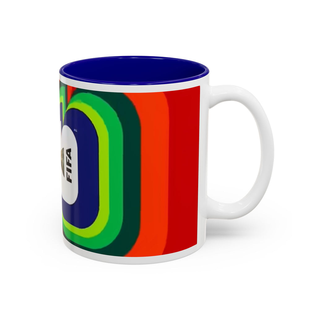 FIFA World Cup Trophy Two-Tone Accent Mug (11oz, 15oz)