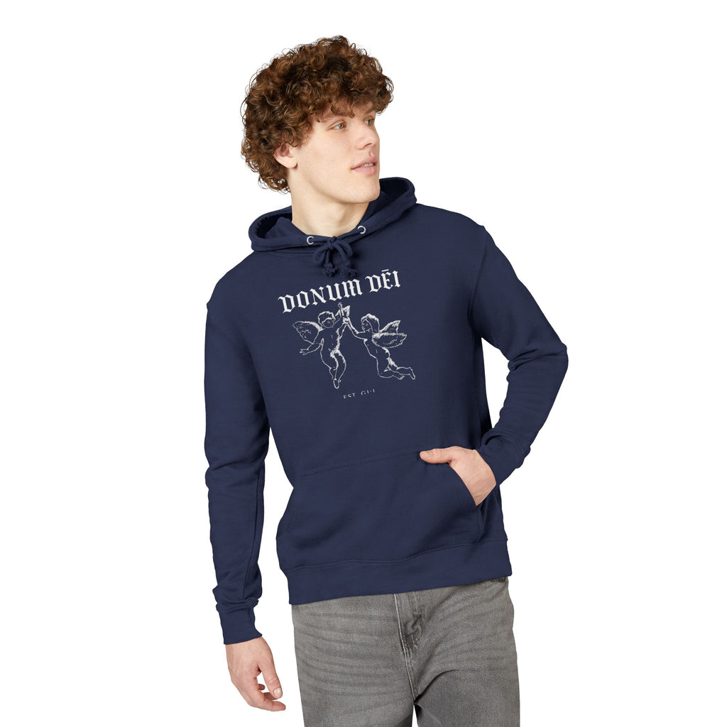 Hoodie — Donum Dei Angel Graphic French Terry Hoodie