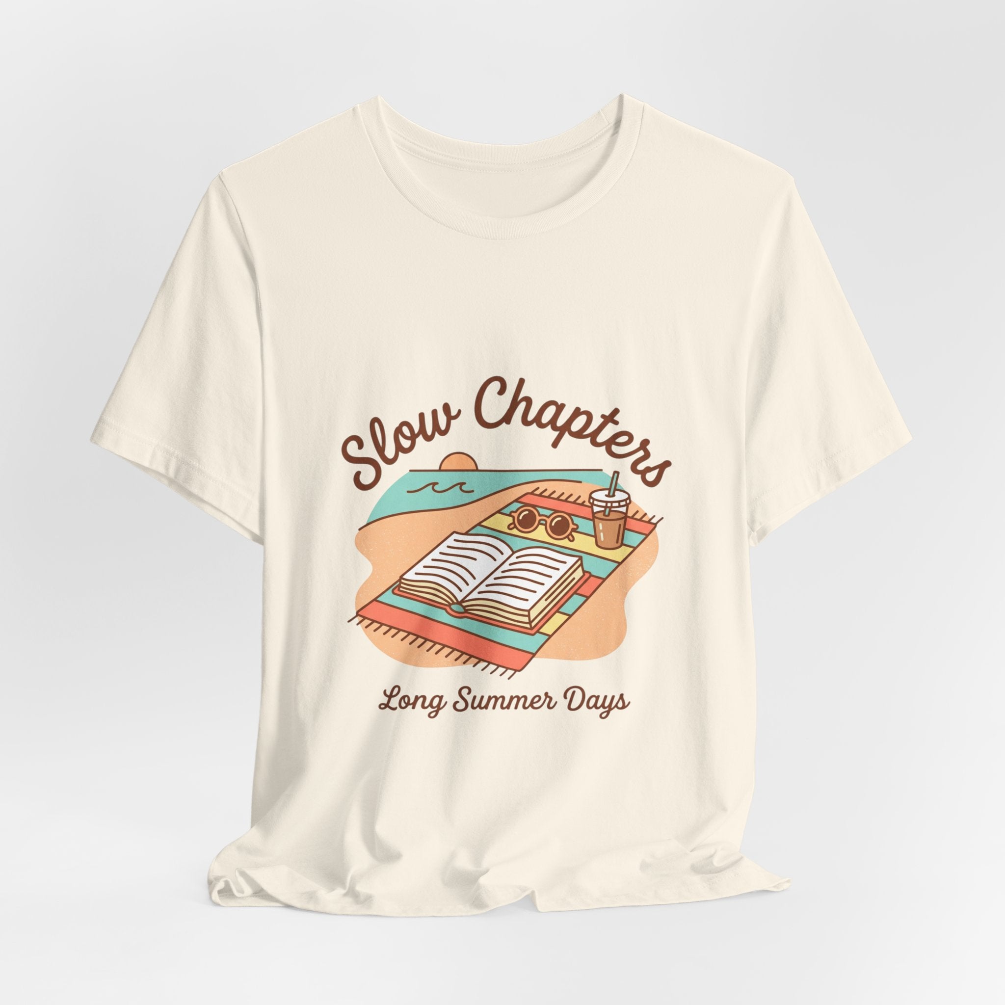 Slow Chapters tee | Summer Aesthetic, pastel coastal vibes