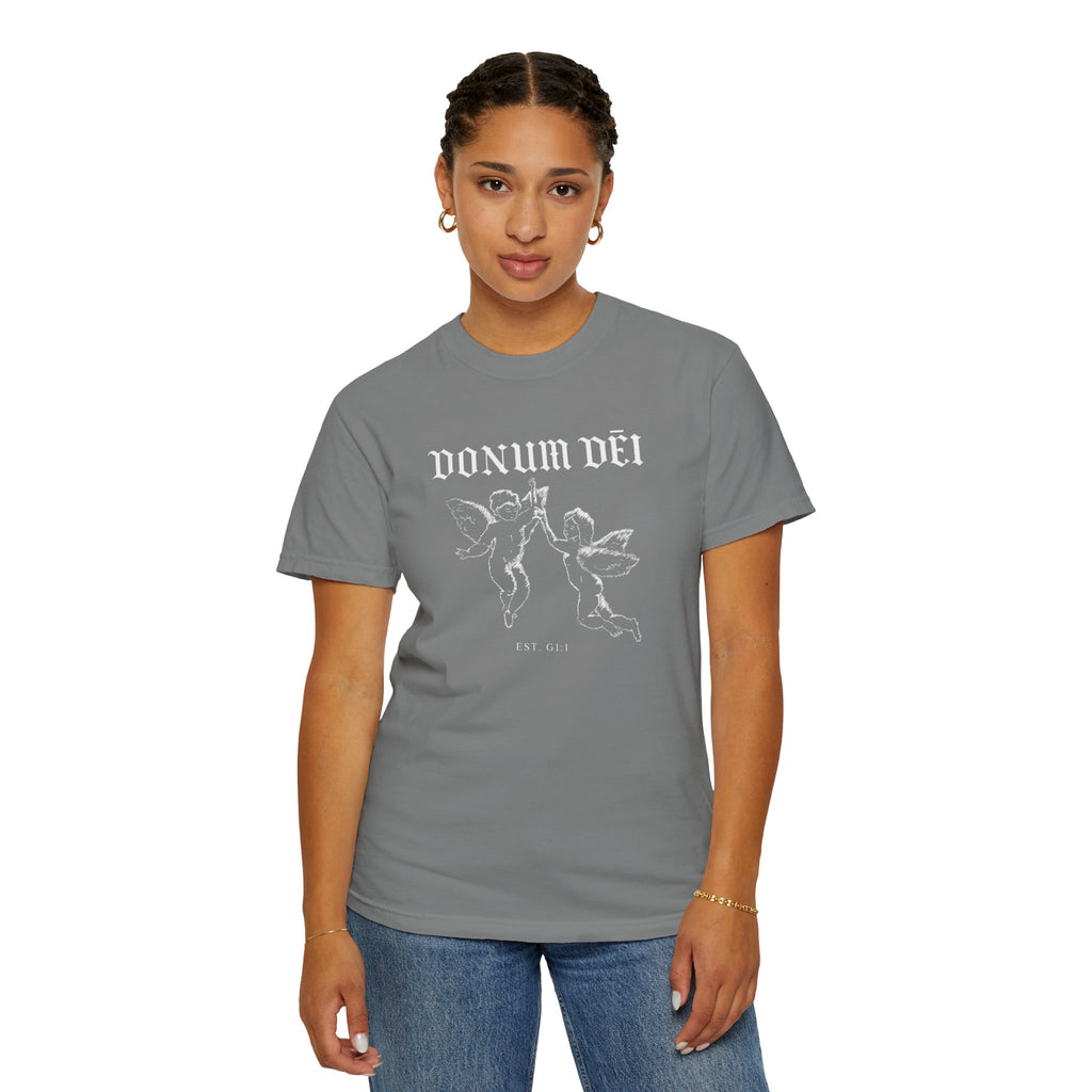 Donum Dei Summer T-Shirt — Religious Latin Faith Tee