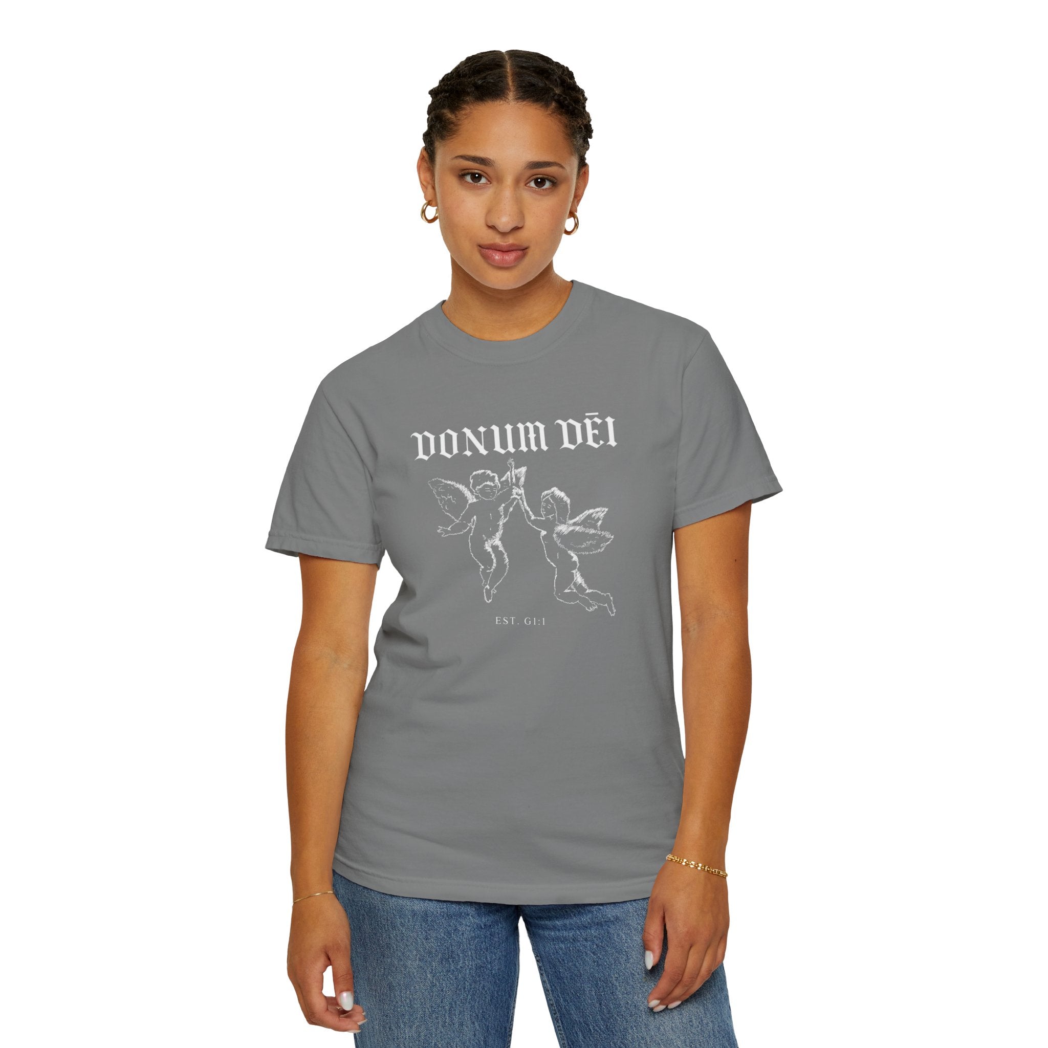 Donum Dei Summer T-Shirt — Religious Latin Faith Tee