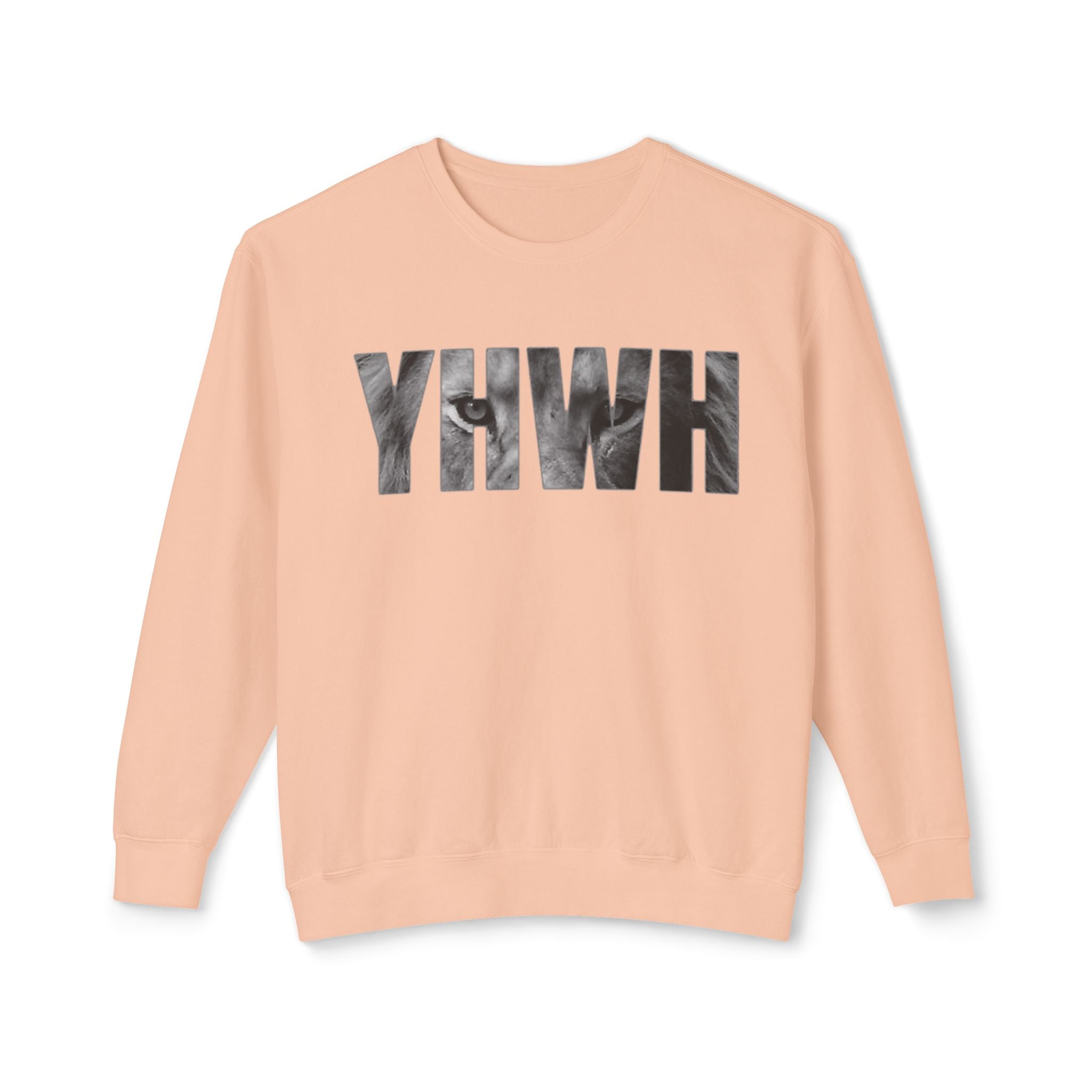 YHWH Crewneck Sweatshirt — Religious Faith Christian Prayer Pullover