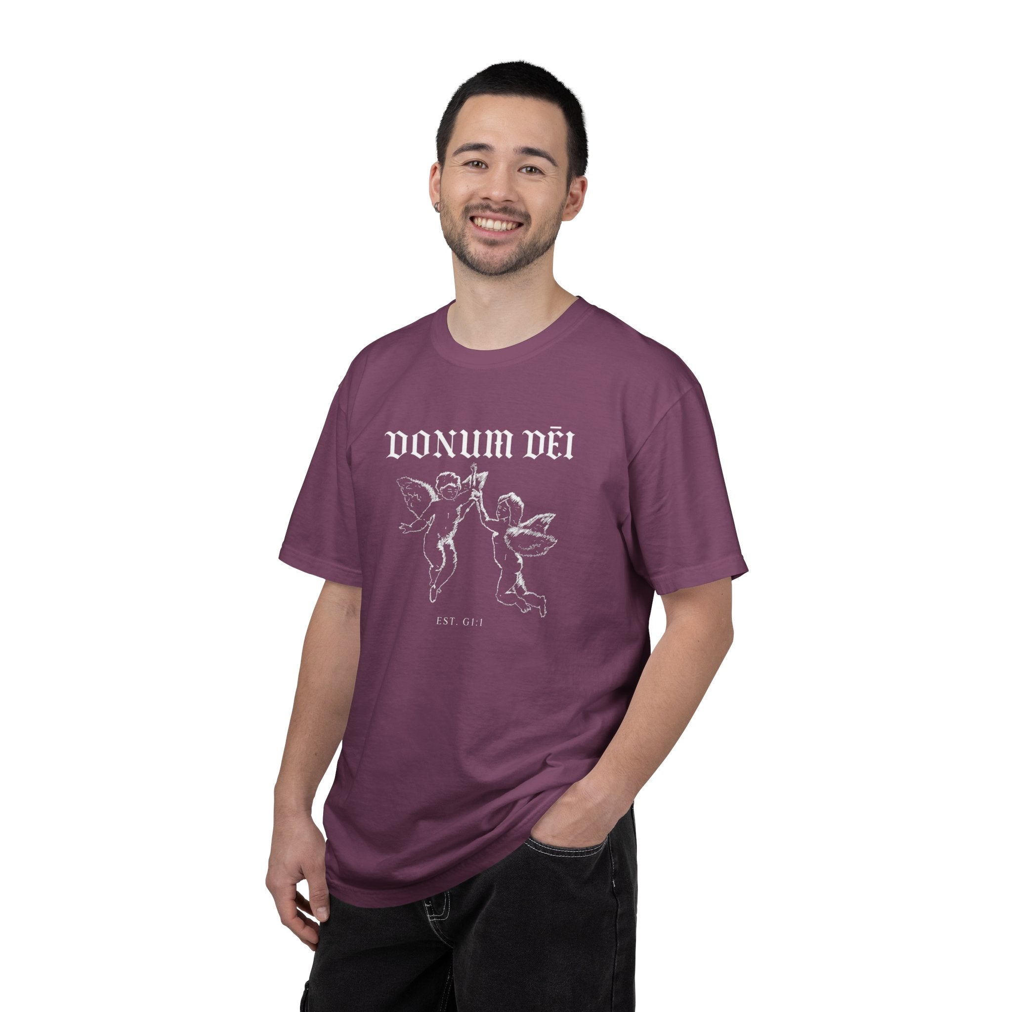 Donum Dei Summer T-Shirt — Religious Latin Faith Tee