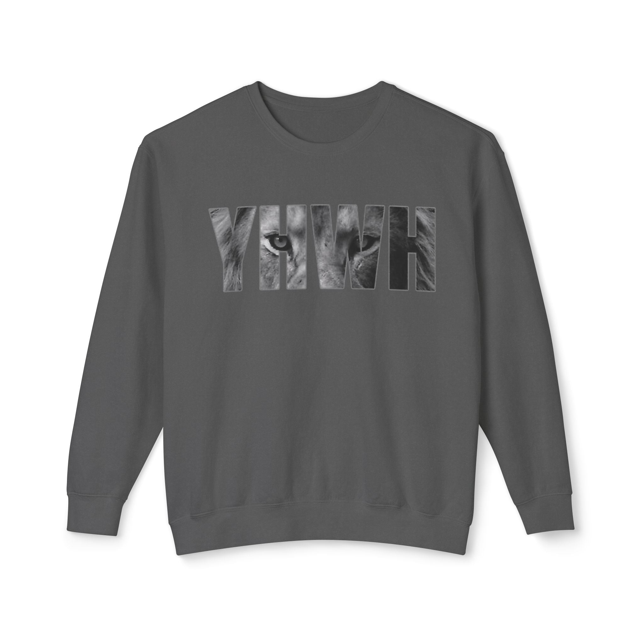 YHWH Crewneck Sweatshirt — Religious Faith Christian Prayer Pullover