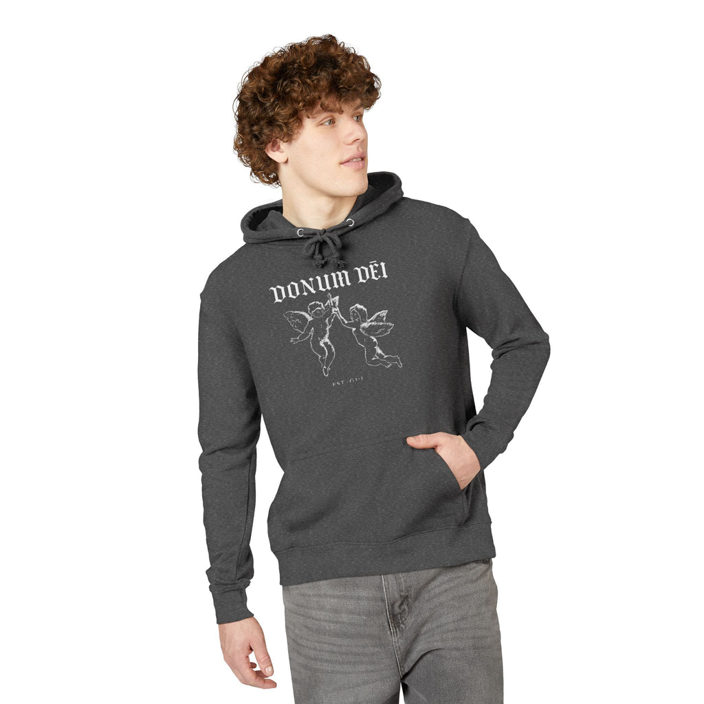 Hoodie — Donum Dei Angel Graphic French Terry Hoodie