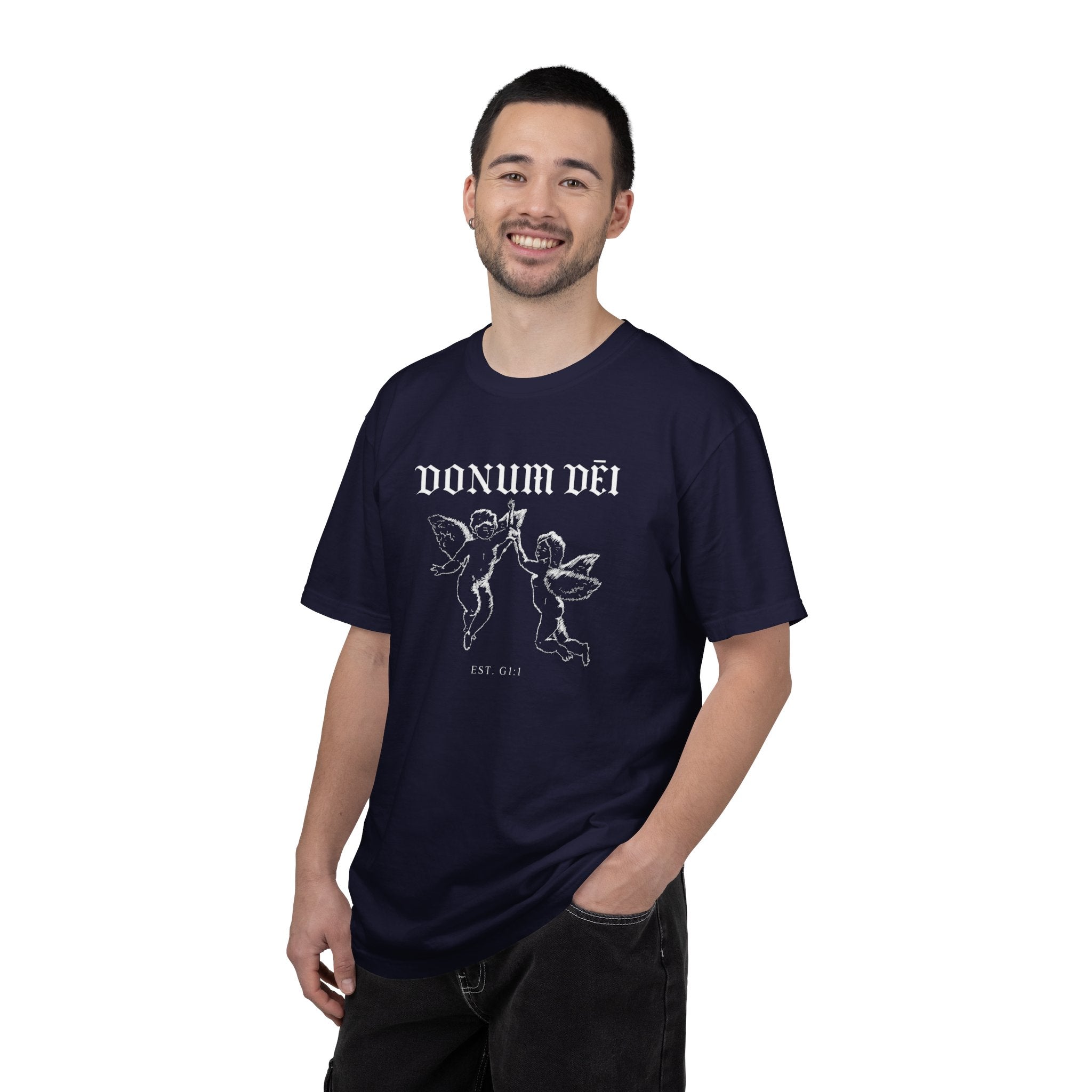Donum Dei Summer T-Shirt — Religious Latin Faith Tee