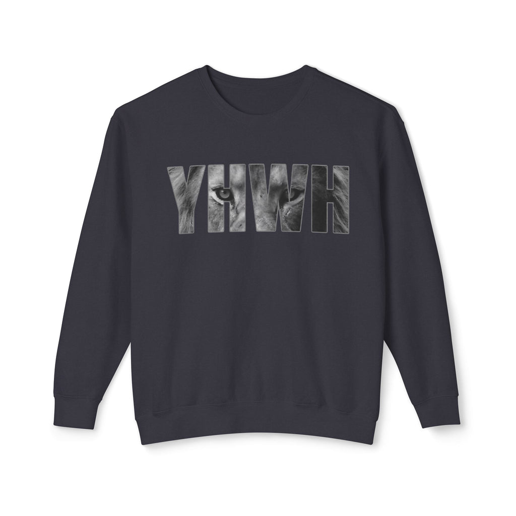 YHWH Crewneck Sweatshirt — Religious Faith Christian Prayer Pullover