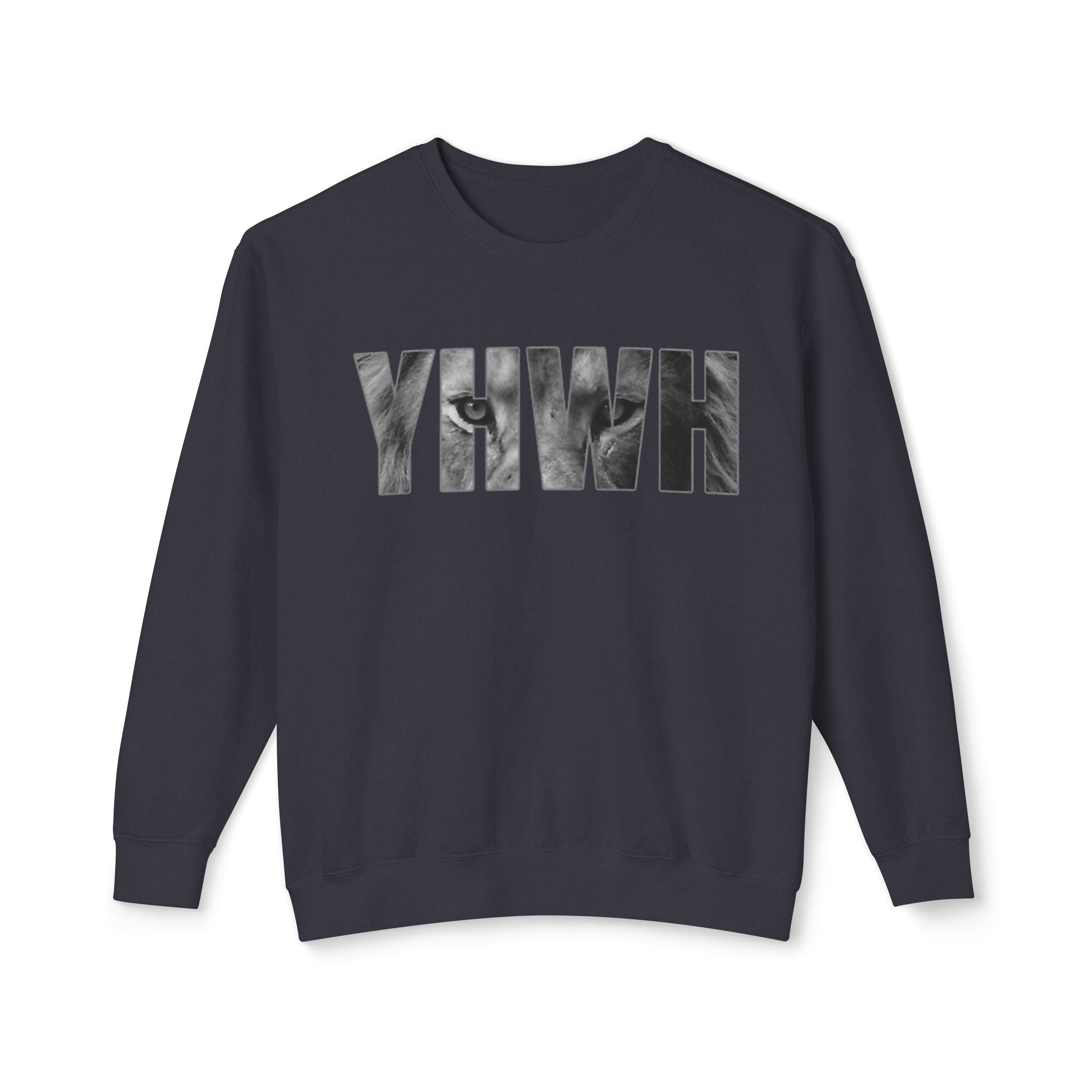 YHWH Crewneck Sweatshirt — Religious Faith Christian Prayer Pullover