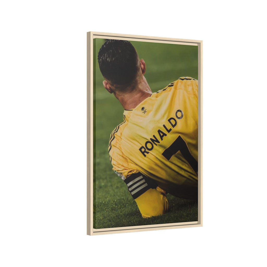 Framed Matte Canvas Poster – DONUM DEI™ | Legacy Greatest No. 7 — Eternal Great ICON