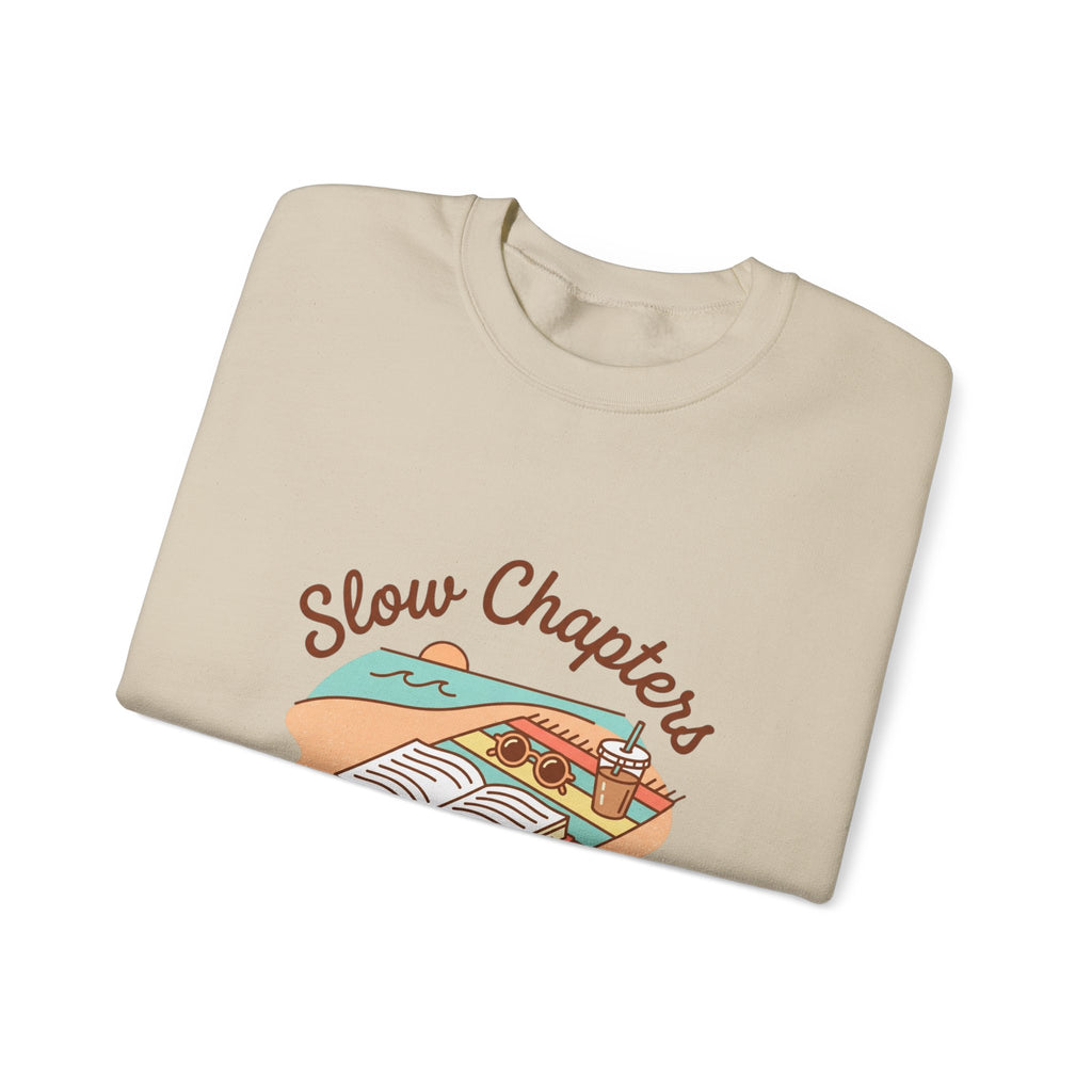Slow Chapters Sweatshirt | summer aesthetic, pastel coastal vibes
