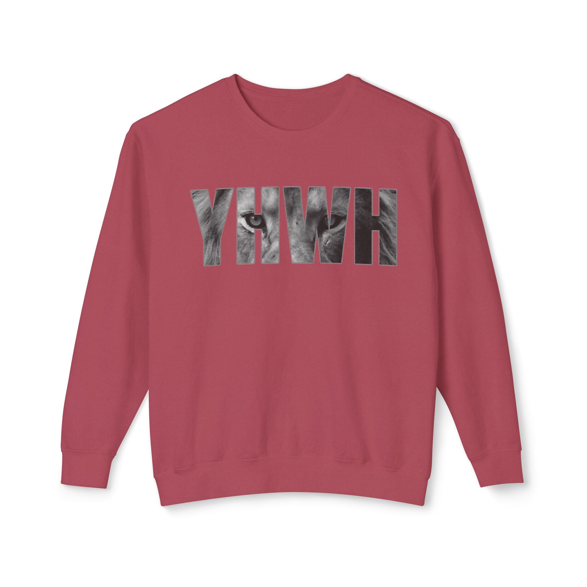 YHWH Crewneck Sweatshirt — Religious Faith Christian Prayer Pullover