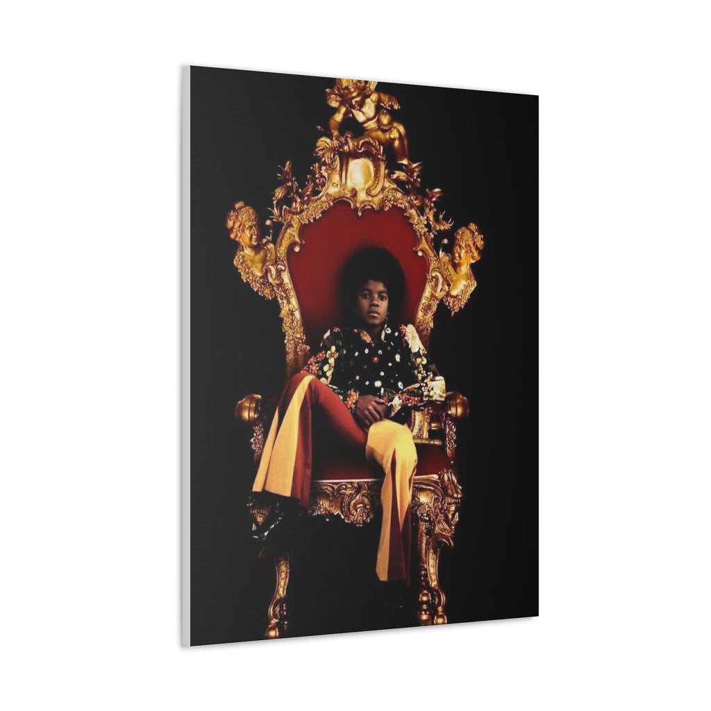 Legacy Portrait Wall Art Canvas — Gifted Pop Icon Tribute