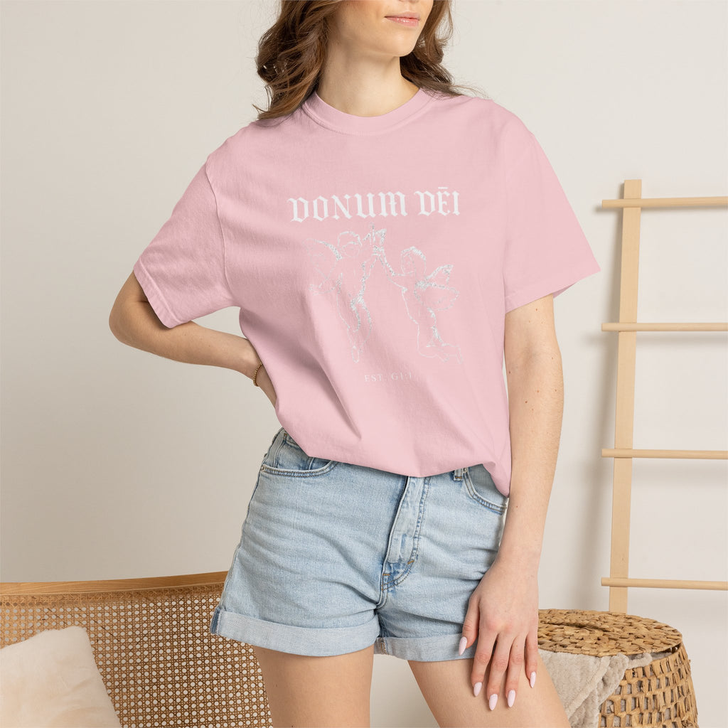 Donum Dei Summer T-Shirt — Religious Latin Faith Tee