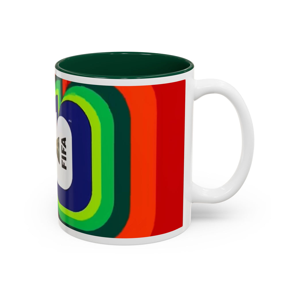 FIFA World Cup Trophy Two-Tone Accent Mug (11oz, 15oz)