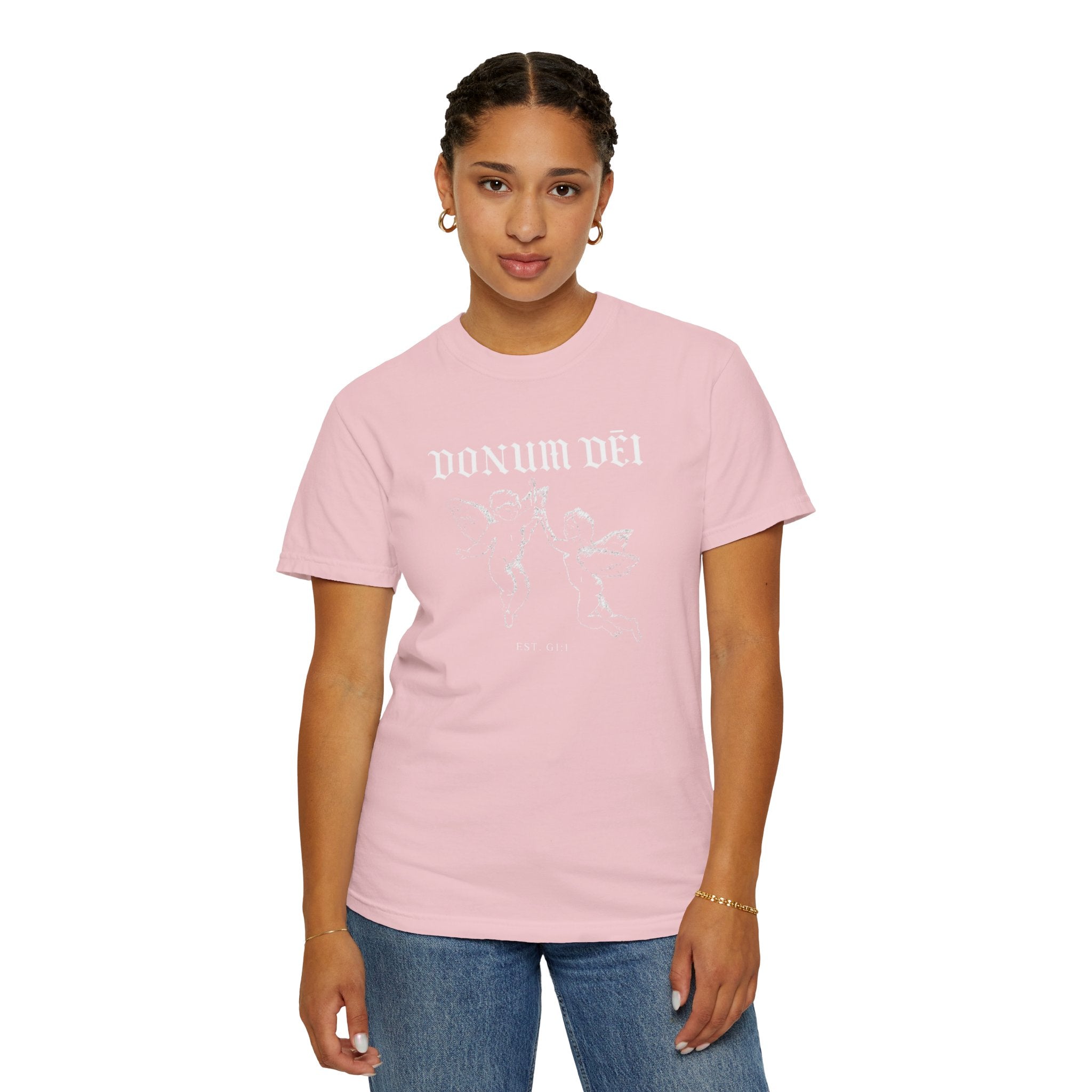 Donum Dei Summer T-Shirt — Religious Latin Faith Tee