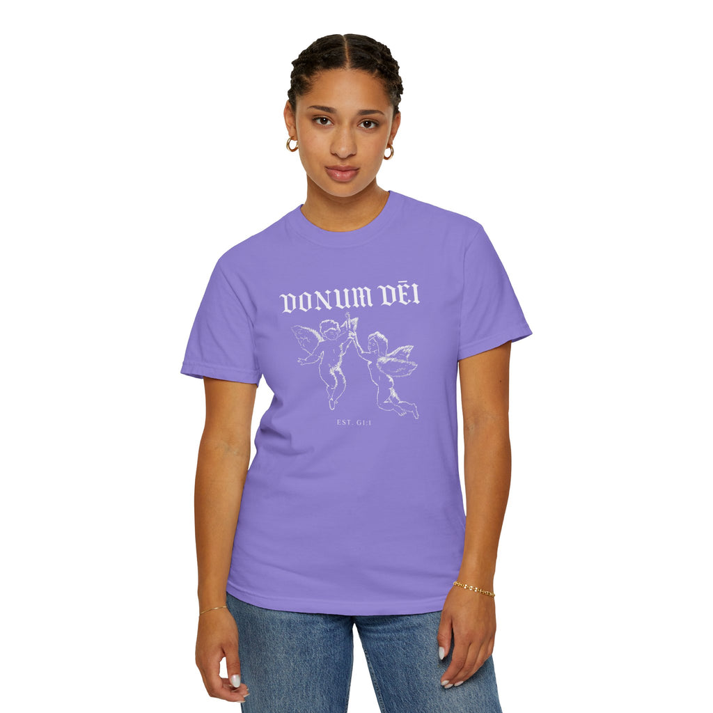 Donum Dei Summer T-Shirt — Religious Latin Faith Tee