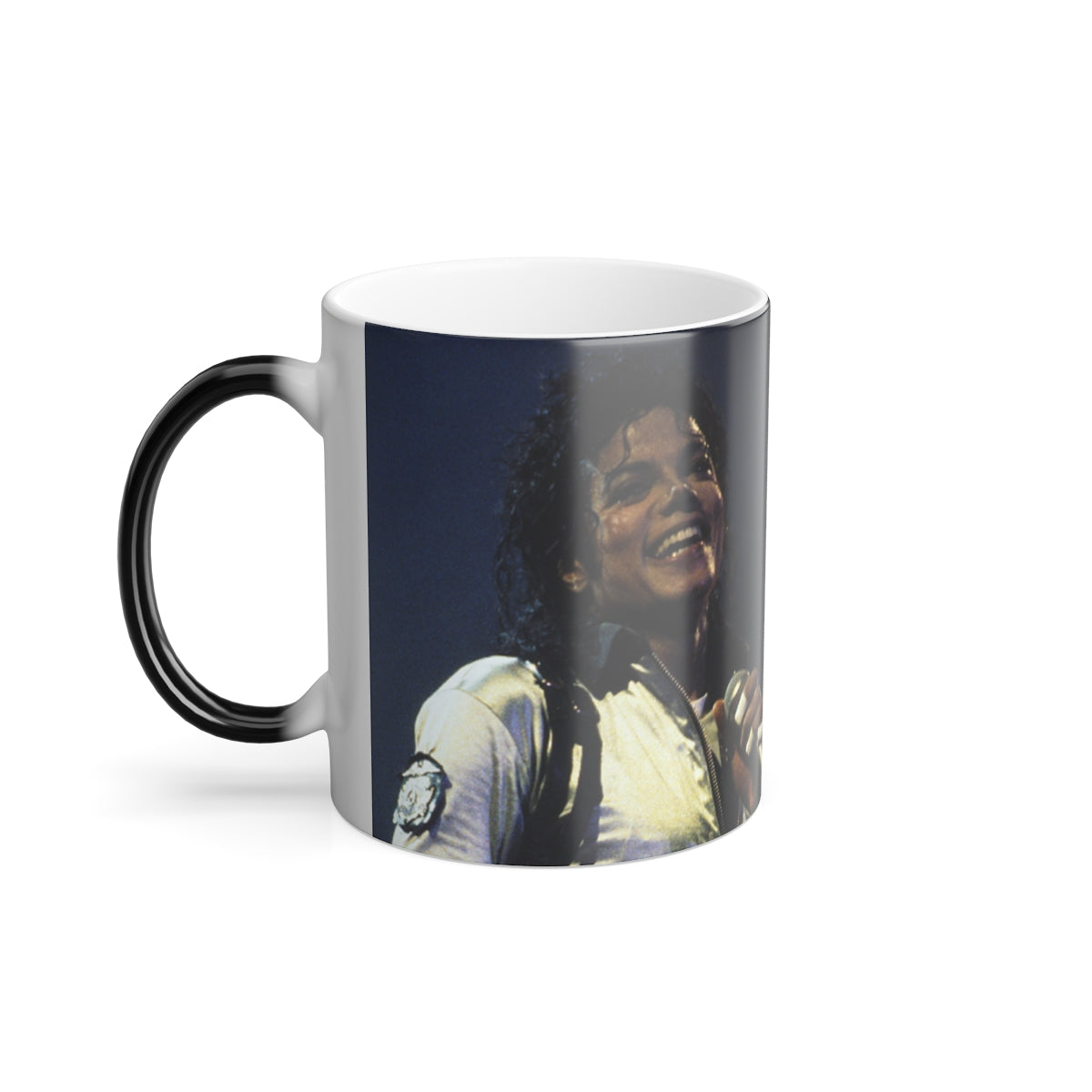 Color-Changing 11oz Memoir Photo Mug — Vintage PoP) King Stage Design