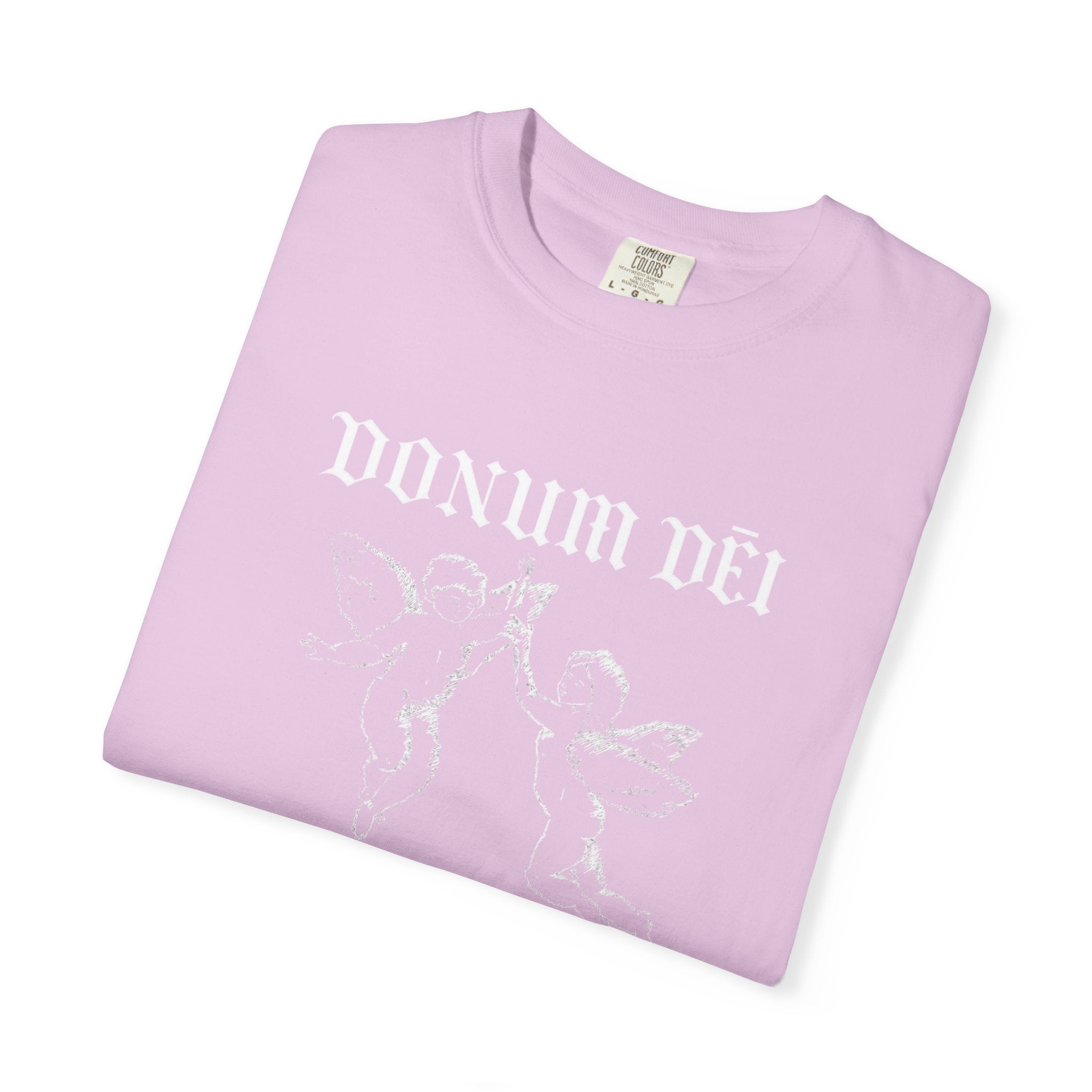 Donum Dei Summer T-Shirt — Religious Latin Faith Tee