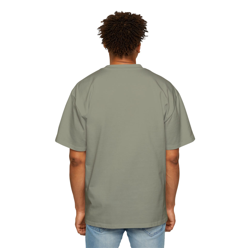 Donum Dei Graphic Tee — Angel Wings Men's Oversized T-Shirt