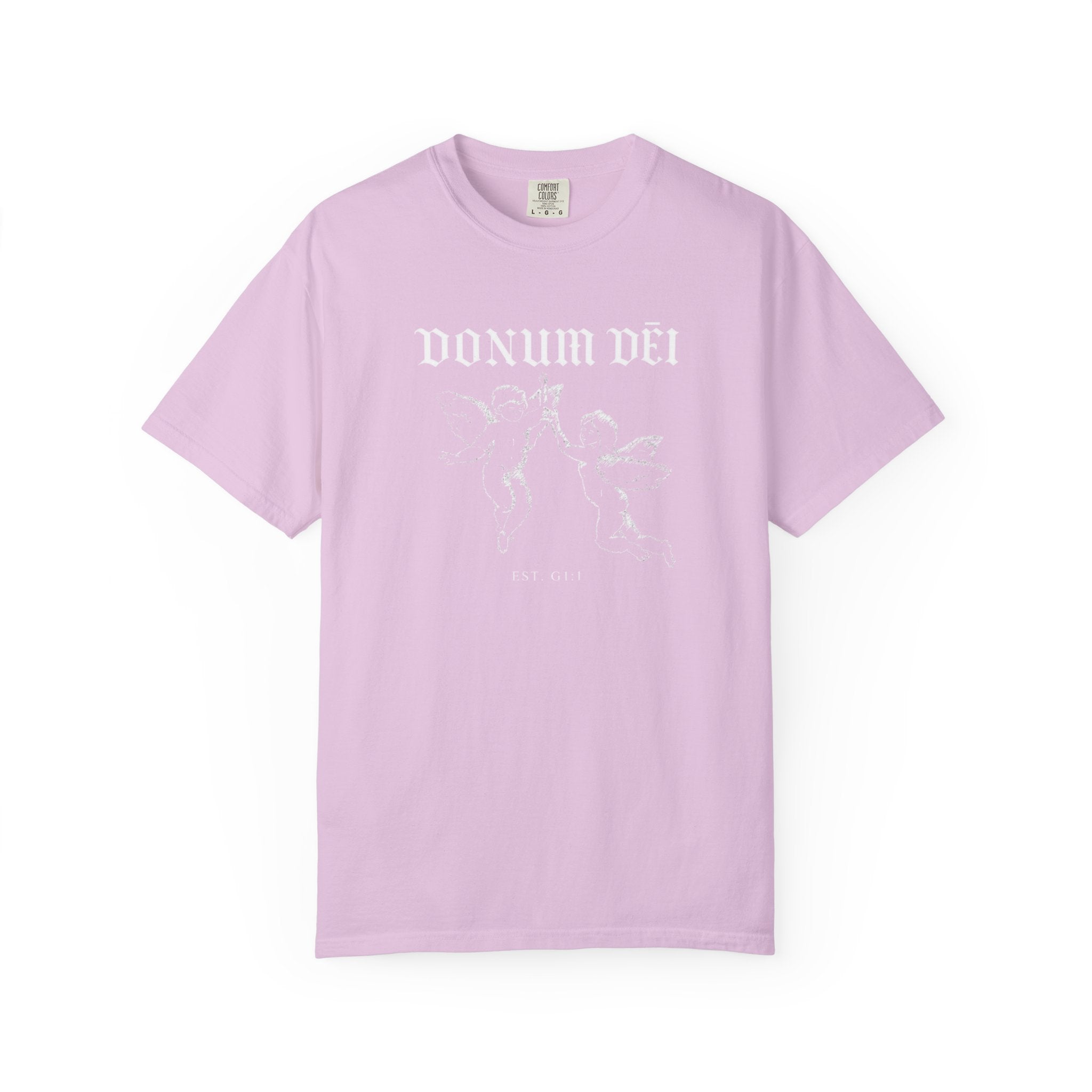 Donum Dei Summer T-Shirt — Religious Latin Faith Tee