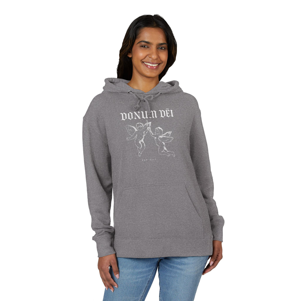 Hoodie — Donum Dei Angel Graphic French Terry Hoodie