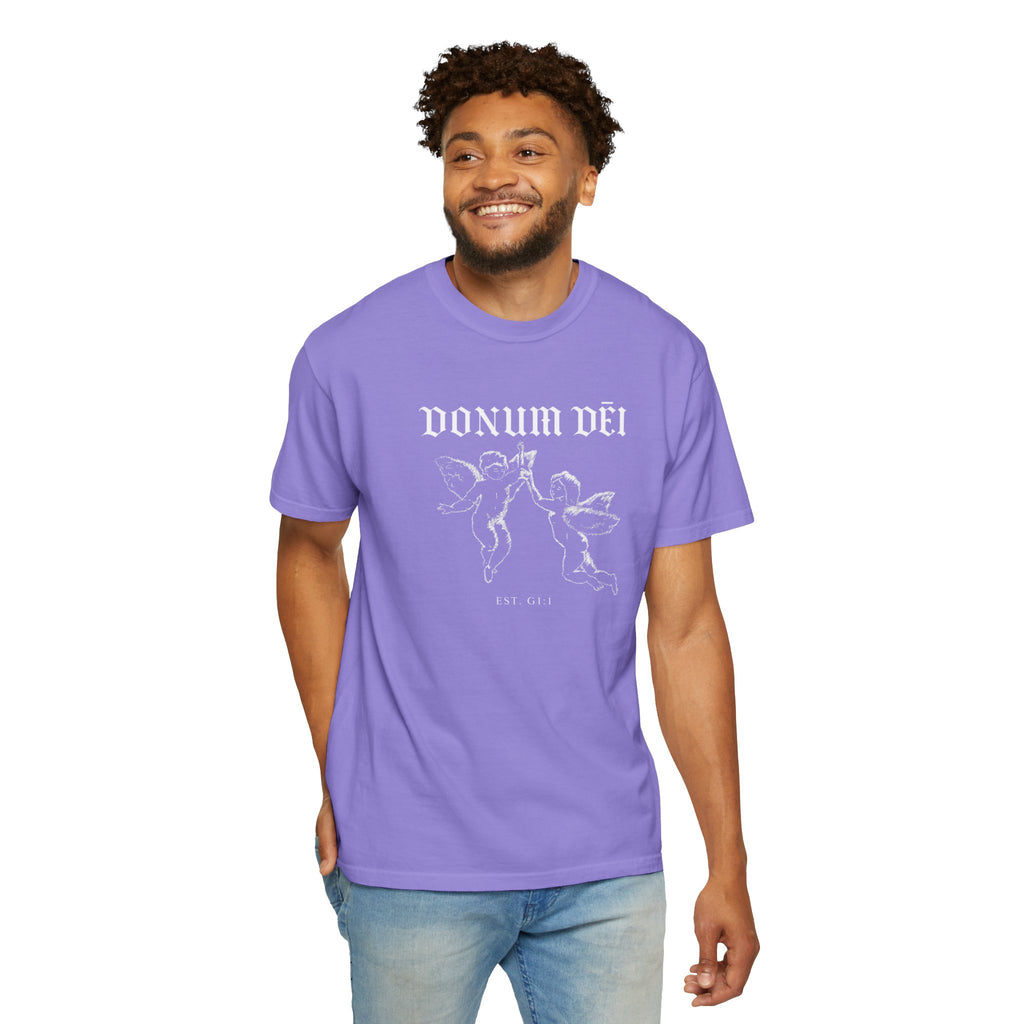 Donum Dei Summer T-Shirt — Religious Latin Faith Tee
