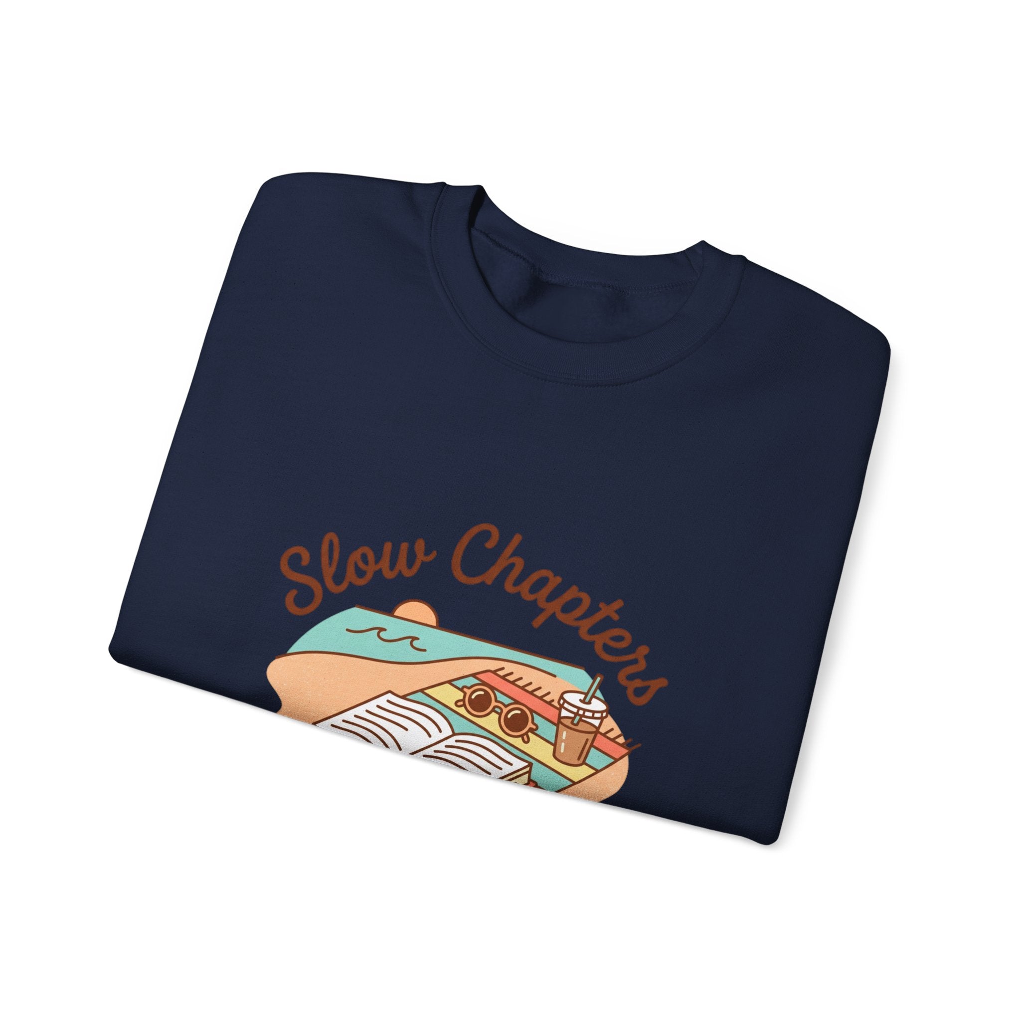 Slow Chapters Sweatshirt | summer aesthetic, pastel coastal vibes