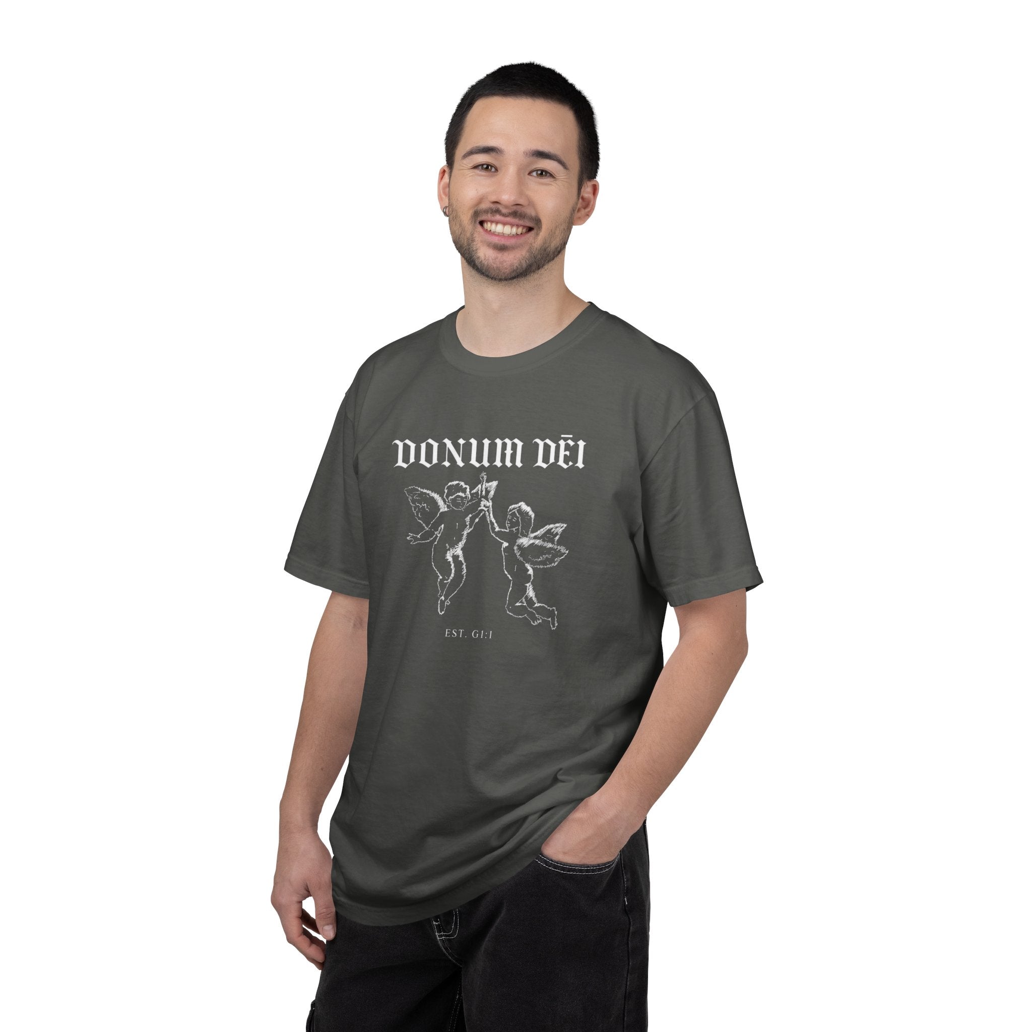 Donum Dei Summer T-Shirt — Religious Latin Faith Tee