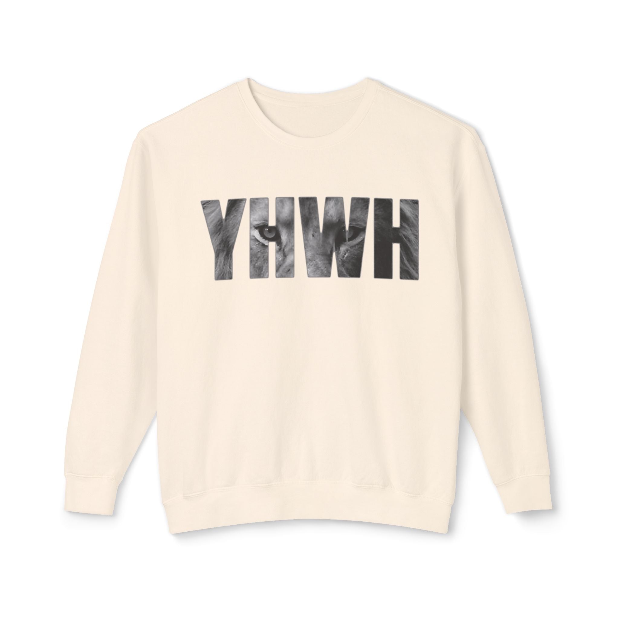 YHWH Crewneck Sweatshirt — Religious Faith Christian Prayer Pullover