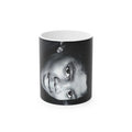 Magic Mug — Black & White Portrait Ceramic Coffee Mug