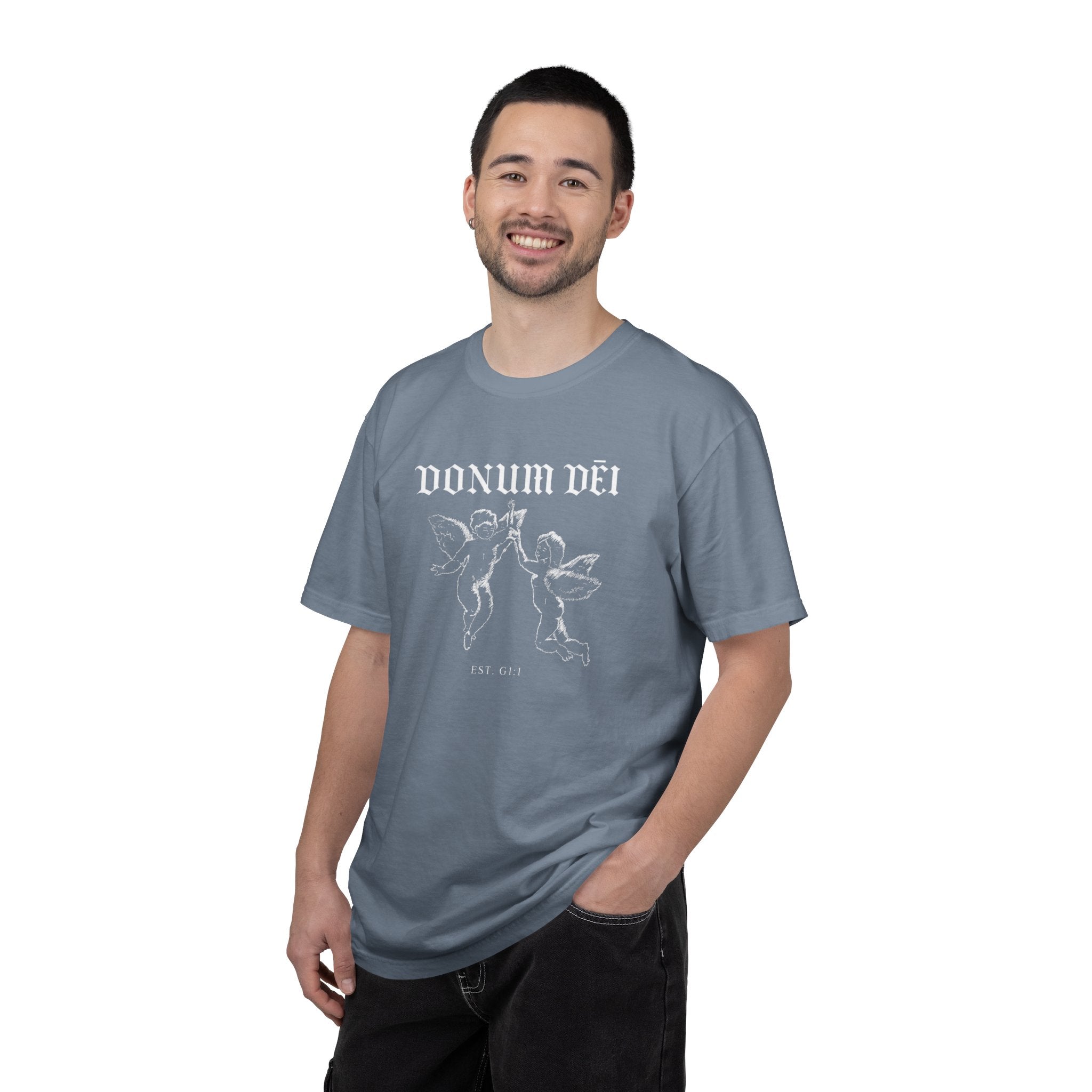 Donum Dei Summer T-Shirt — Religious Latin Faith Tee
