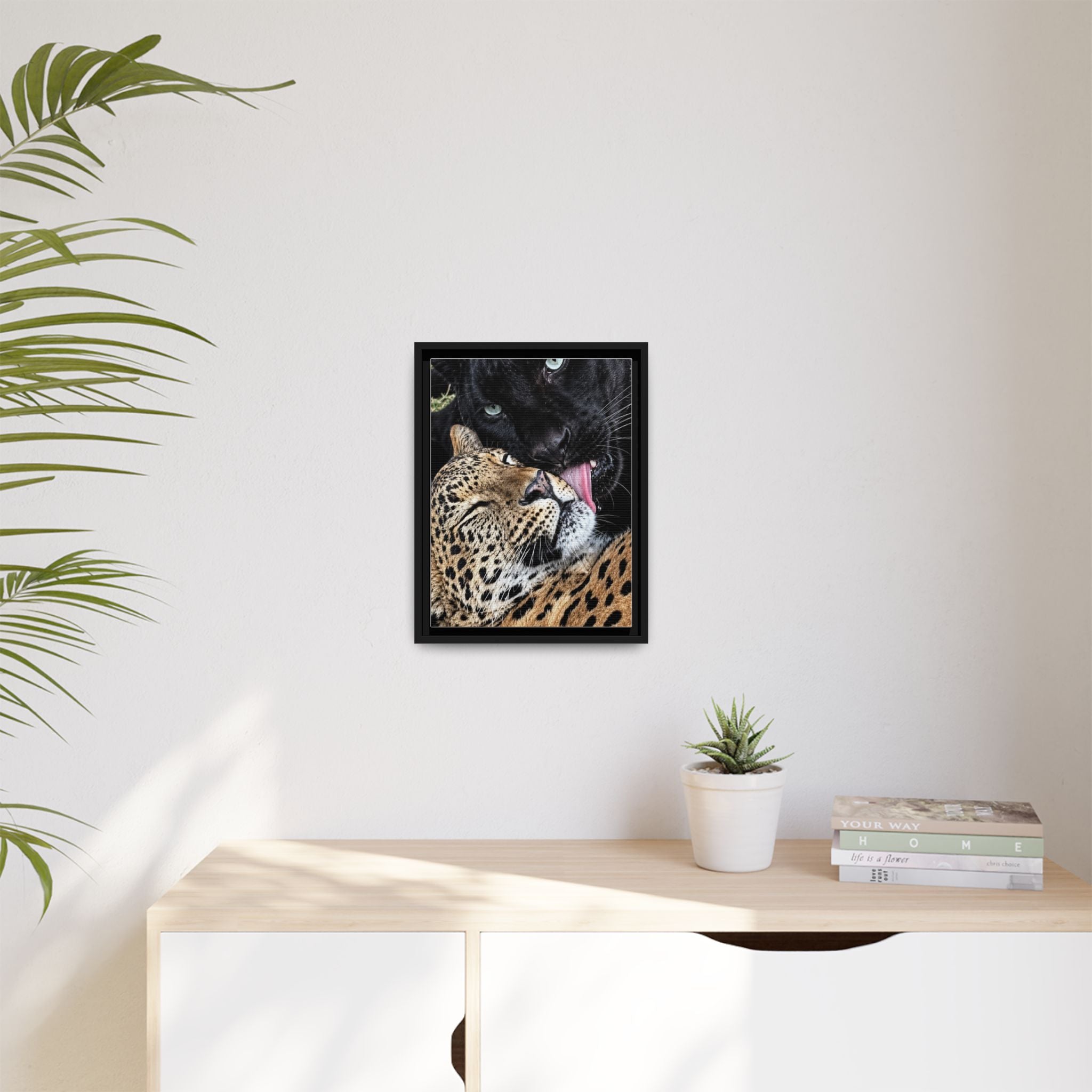 Matte Canvas, Framed (Multi-color)