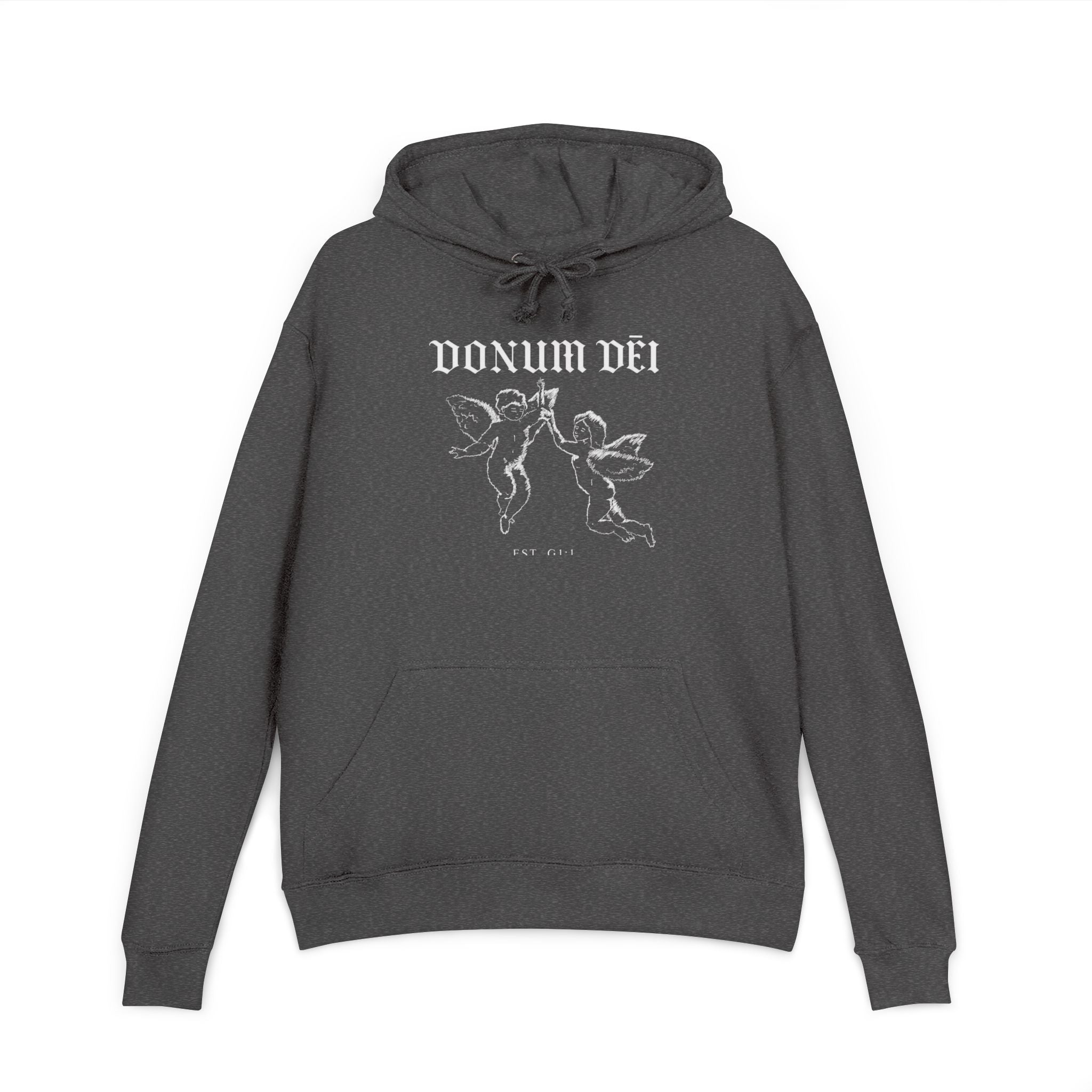 Hoodie — Donum Dei Angel Graphic French Terry Hoodie