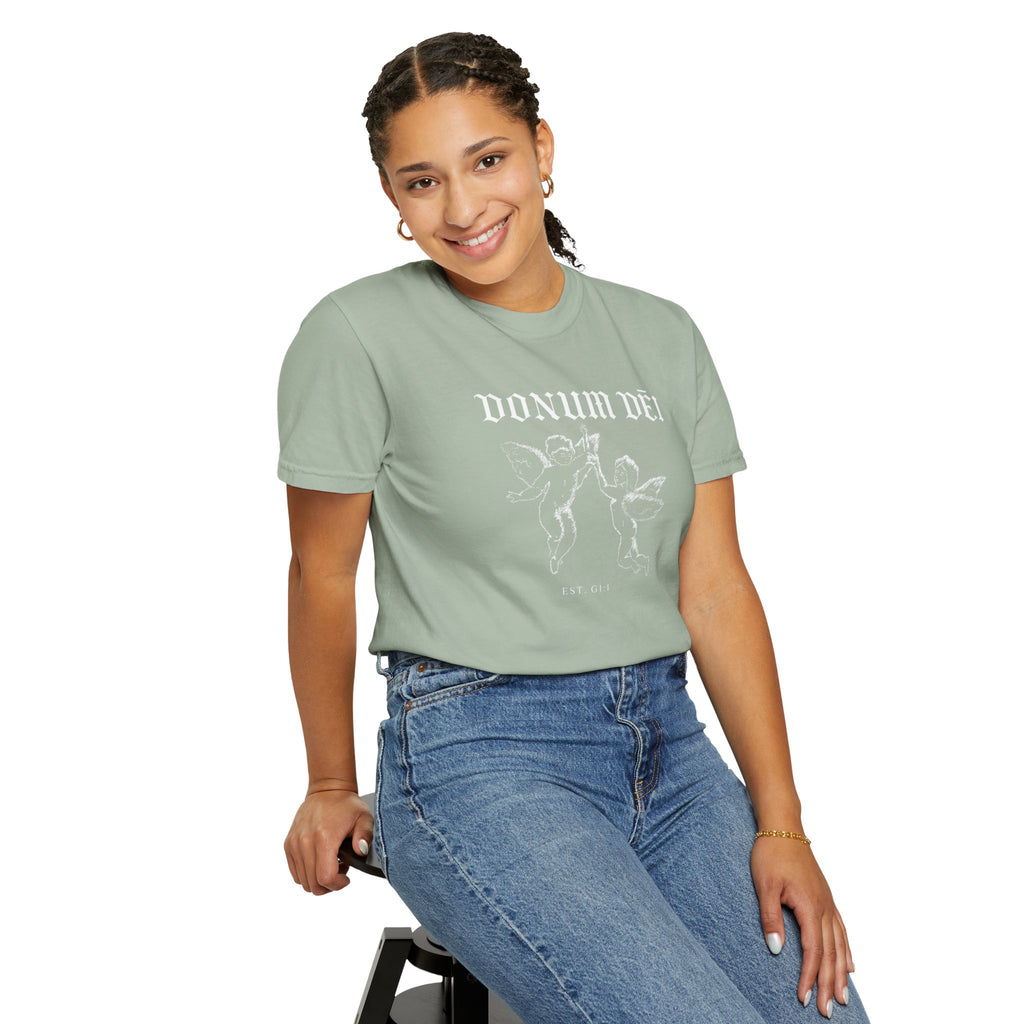 Donum Dei Summer T-Shirt — Religious Latin Faith Tee