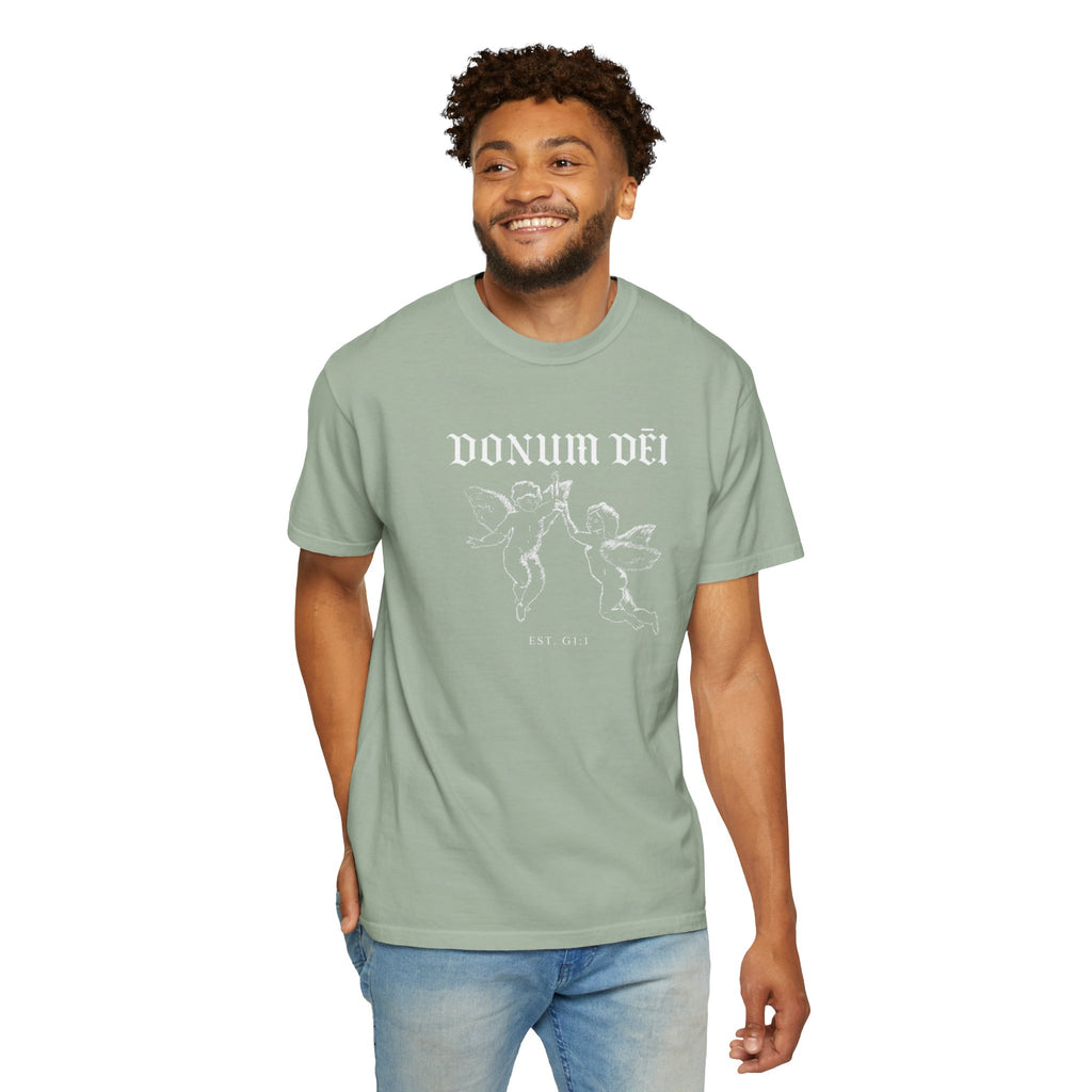 Donum Dei Summer T-Shirt — Religious Latin Faith Tee