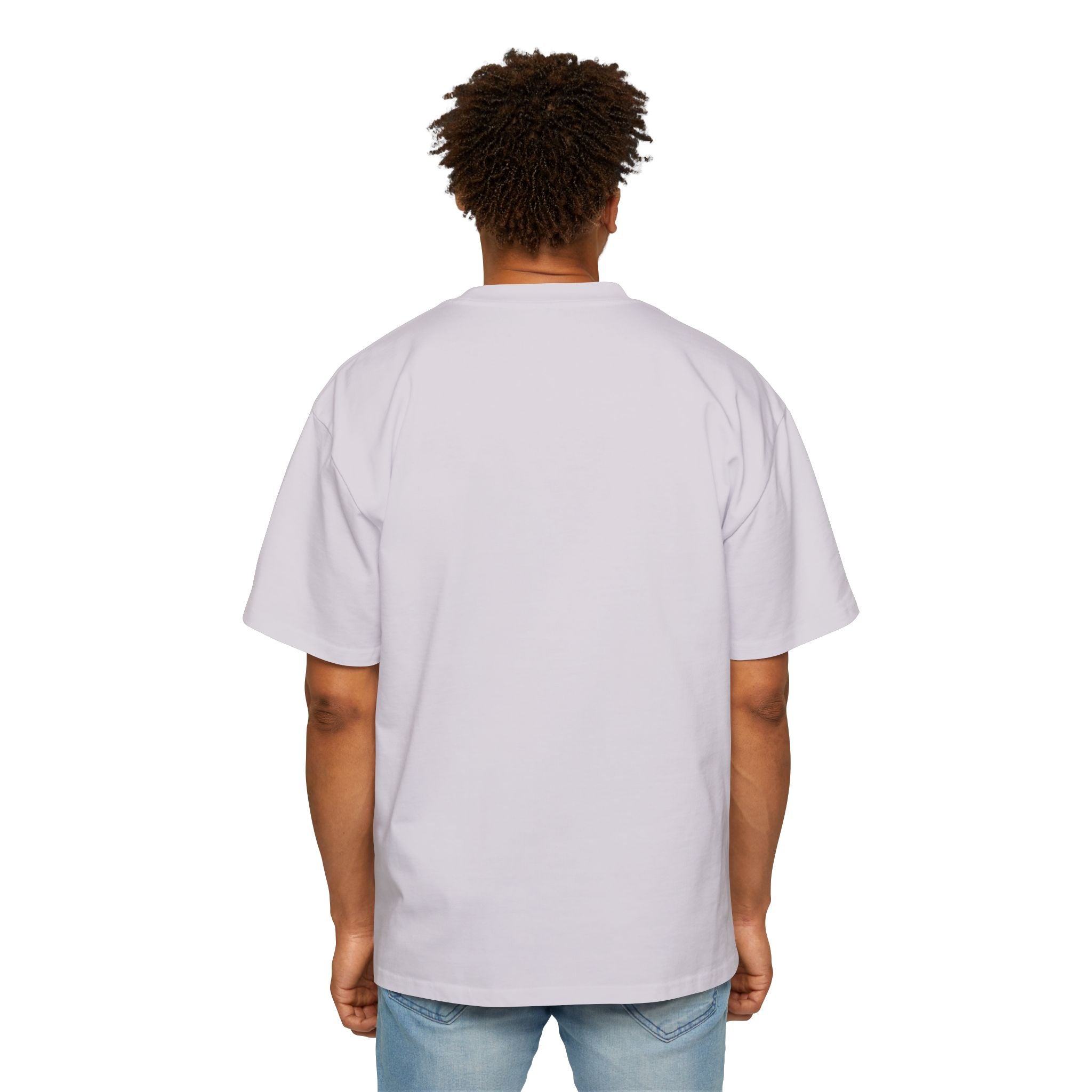 Donum Dei Graphic Tee — Angel Wings Men's Oversized T-Shirt