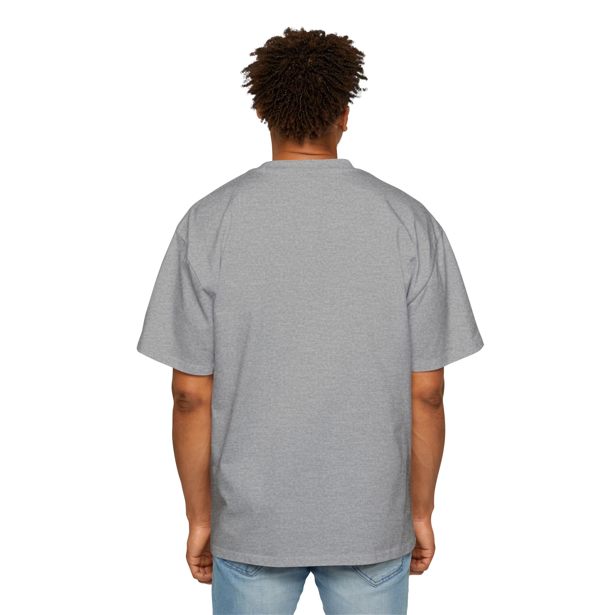 Donum Dei Graphic Tee — Angel Wings Men's Oversized T-Shirt