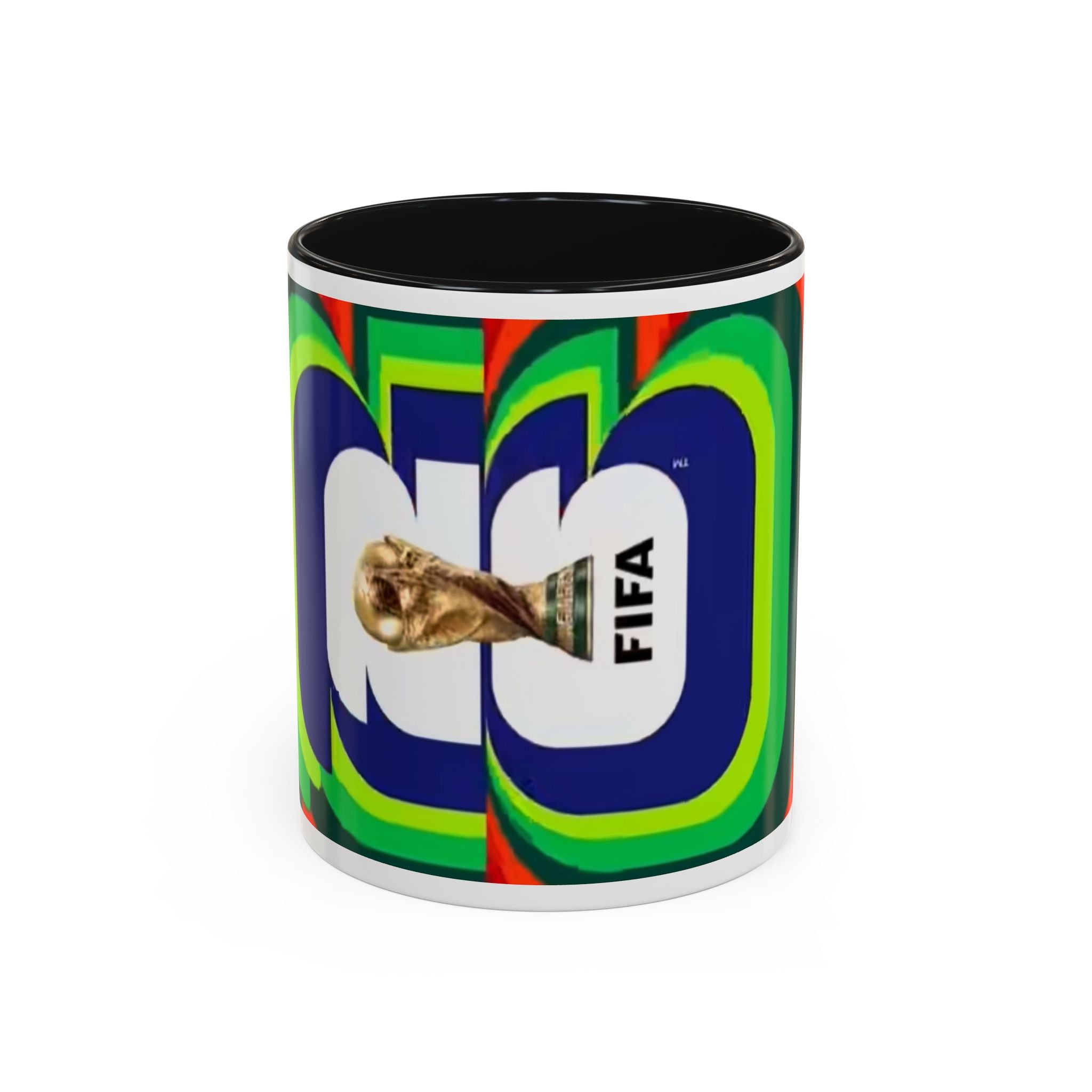 FIFA World Cup Trophy Two-Tone Accent Mug (11oz, 15oz)