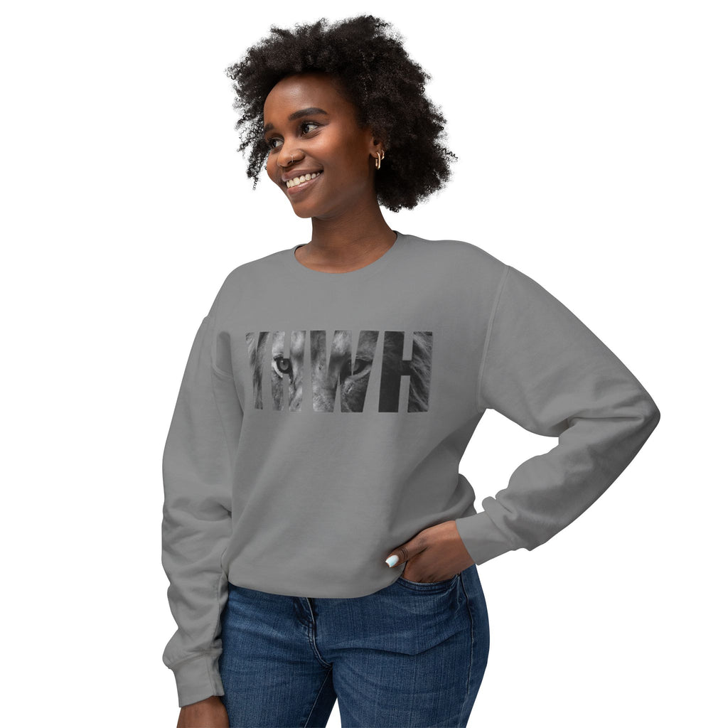 YHWH Crewneck Sweatshirt — Religious Faith Christian Prayer Pullover