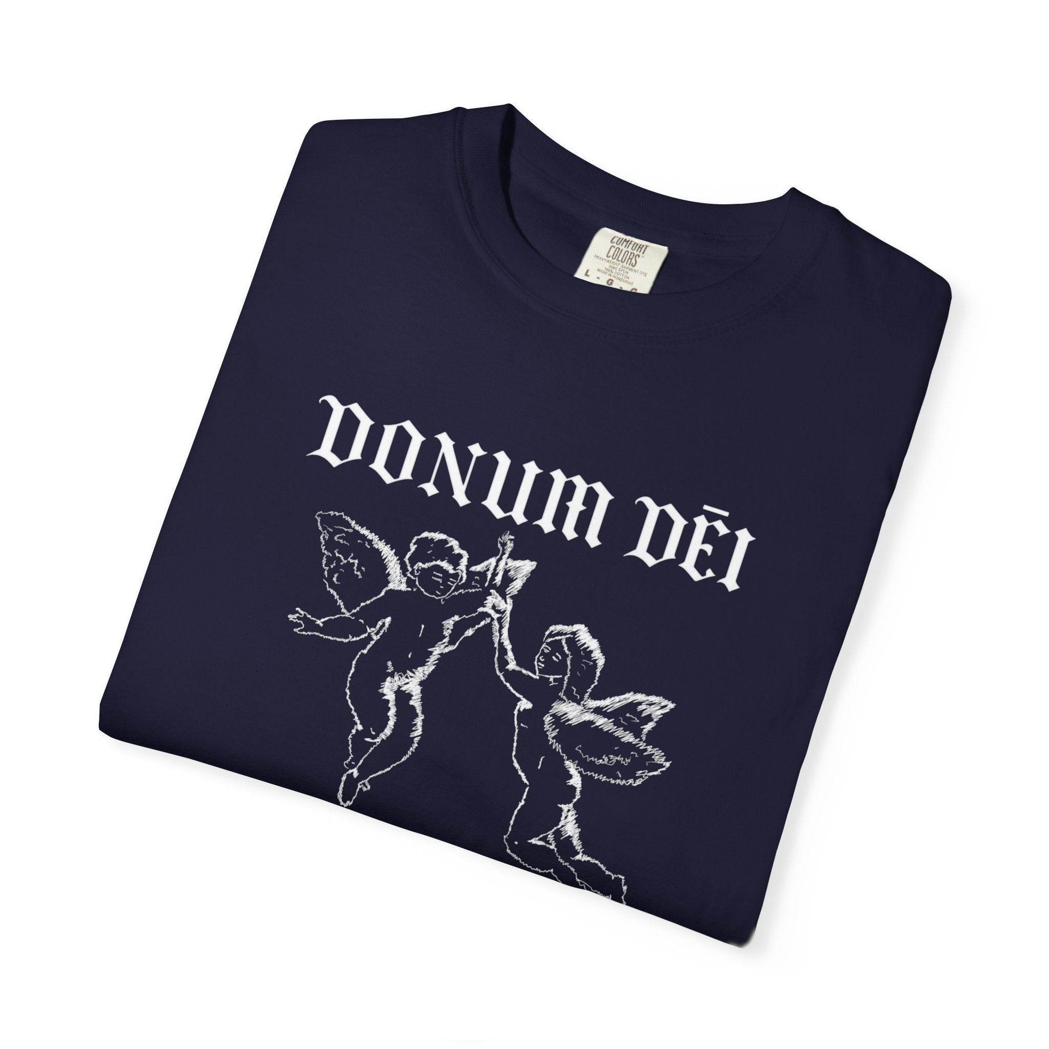 Donum Dei Summer T-Shirt — Religious Latin Faith Tee