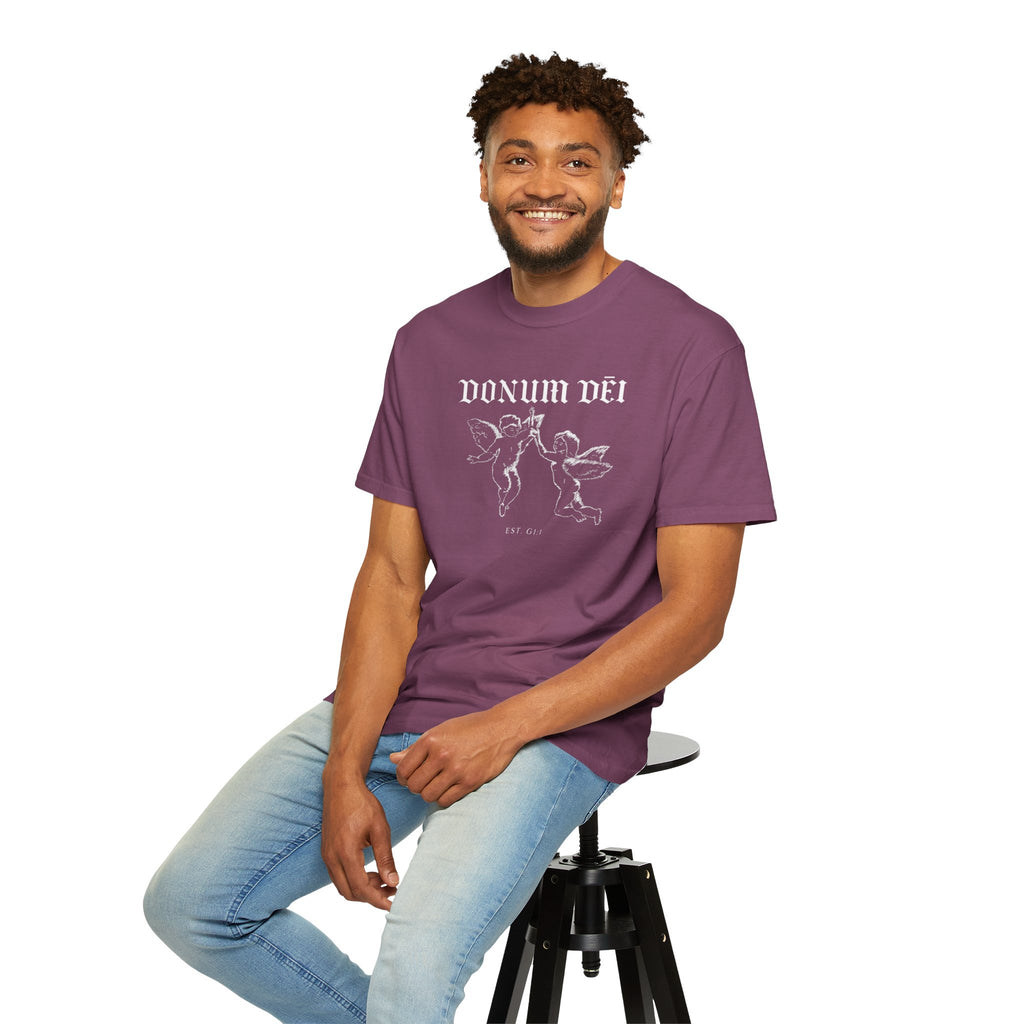 Donum Dei Summer T-Shirt — Religious Latin Faith Tee