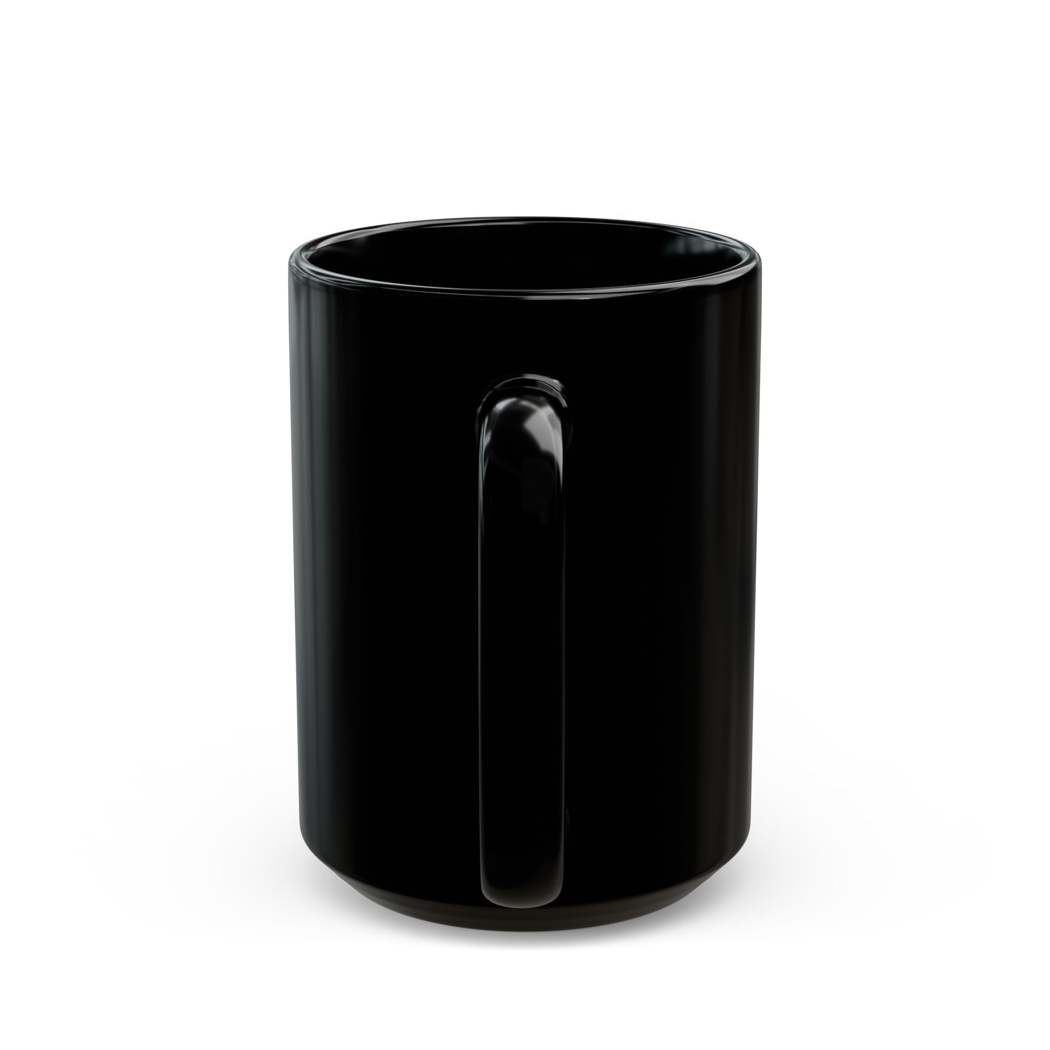 The Last Supper Black Ceramic Mug — Gold Religious Coffee Cup (11oz/15oz)