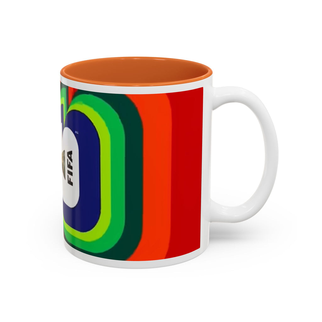 FIFA World Cup Trophy Two-Tone Accent Mug (11oz, 15oz)