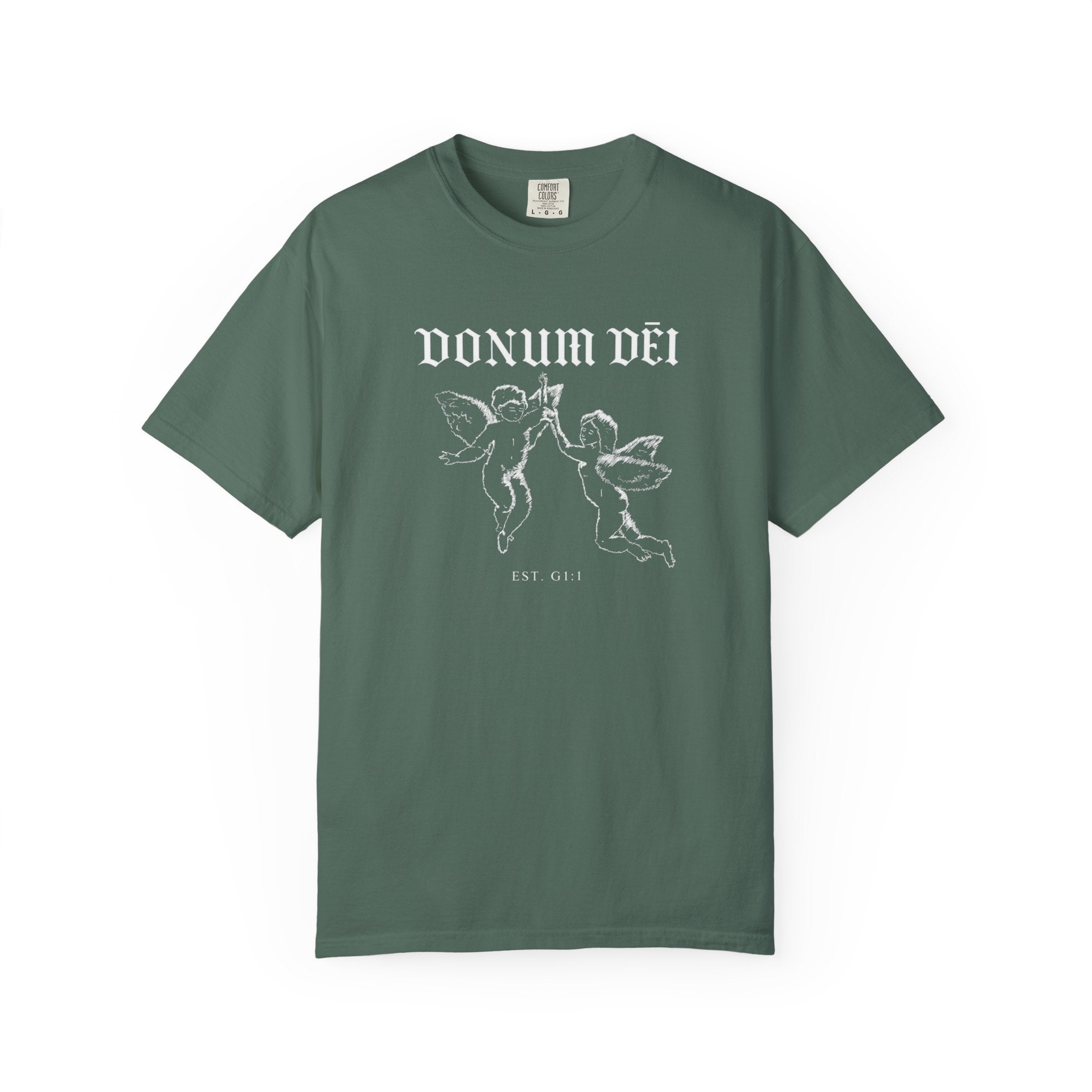Donum Dei Summer T-Shirt — Religious Latin Faith Tee