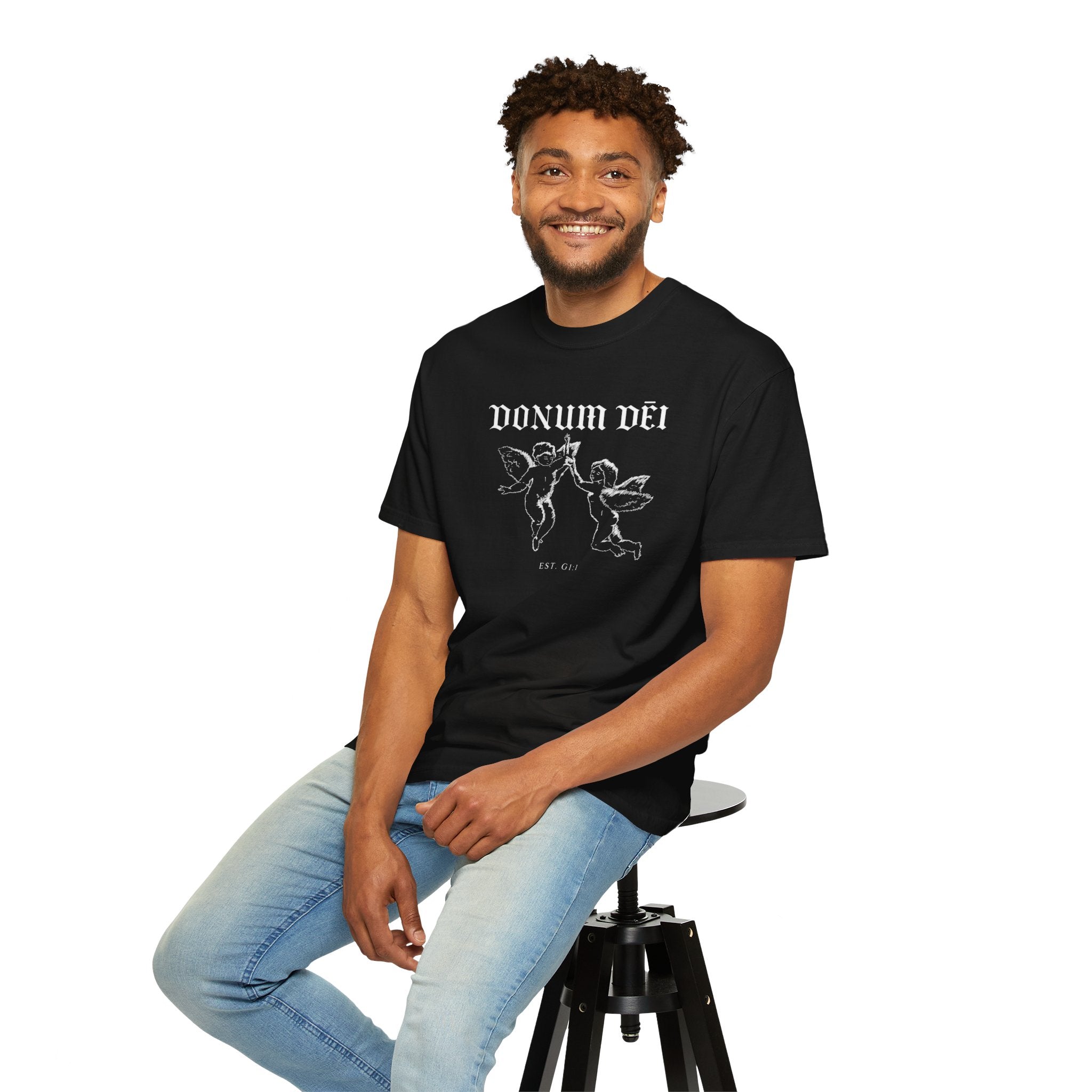 Donum Dei Summer T-Shirt — Religious Latin Faith Tee